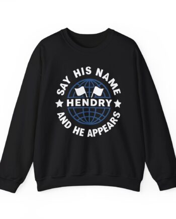 Joe Hendry Say His Name Unisex Heavy Blend™ Crewneck Sweatshirt