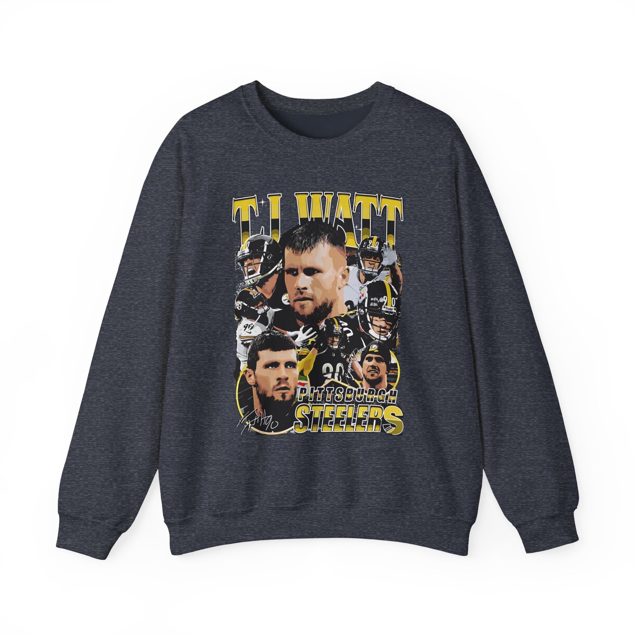 Tj Watt Unisex Heavy Blendâ„¢ Crewneck Sweatshirt