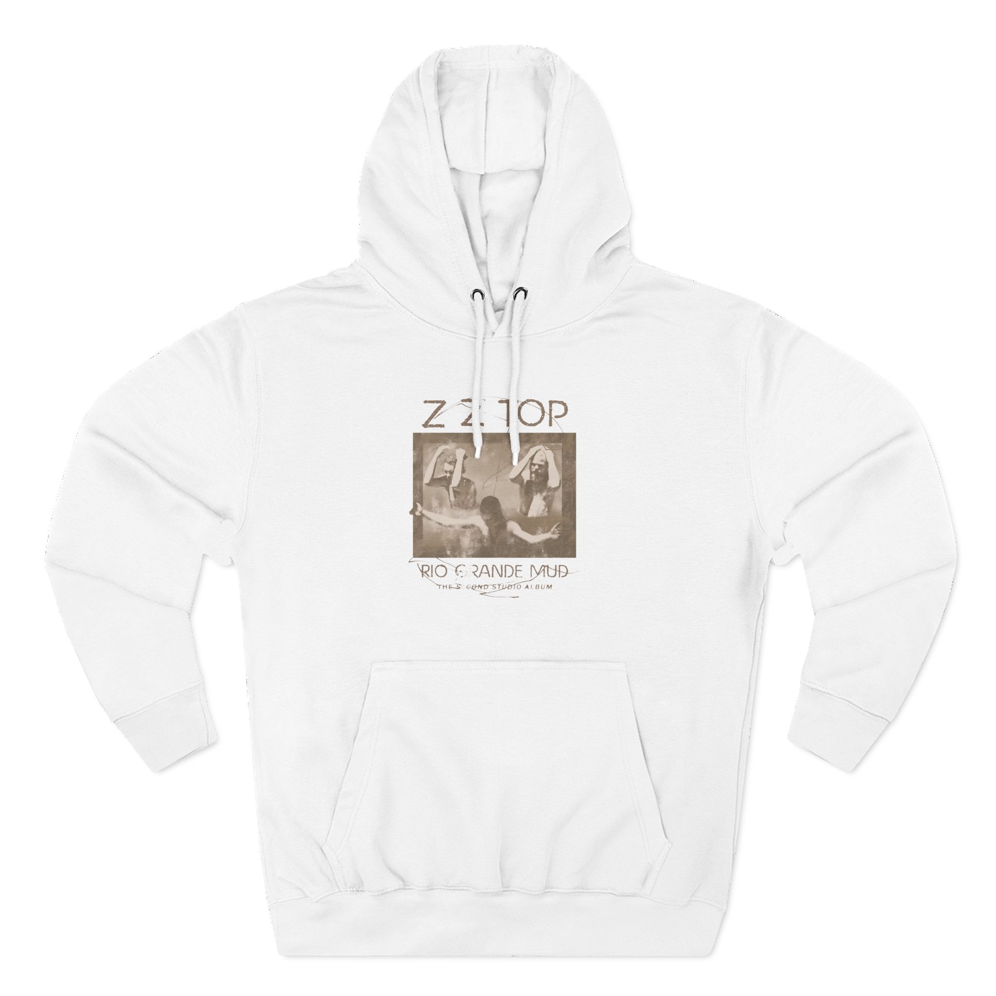 ZZ Top Rio Grande Mud Three-Panel Fleece Hoodie