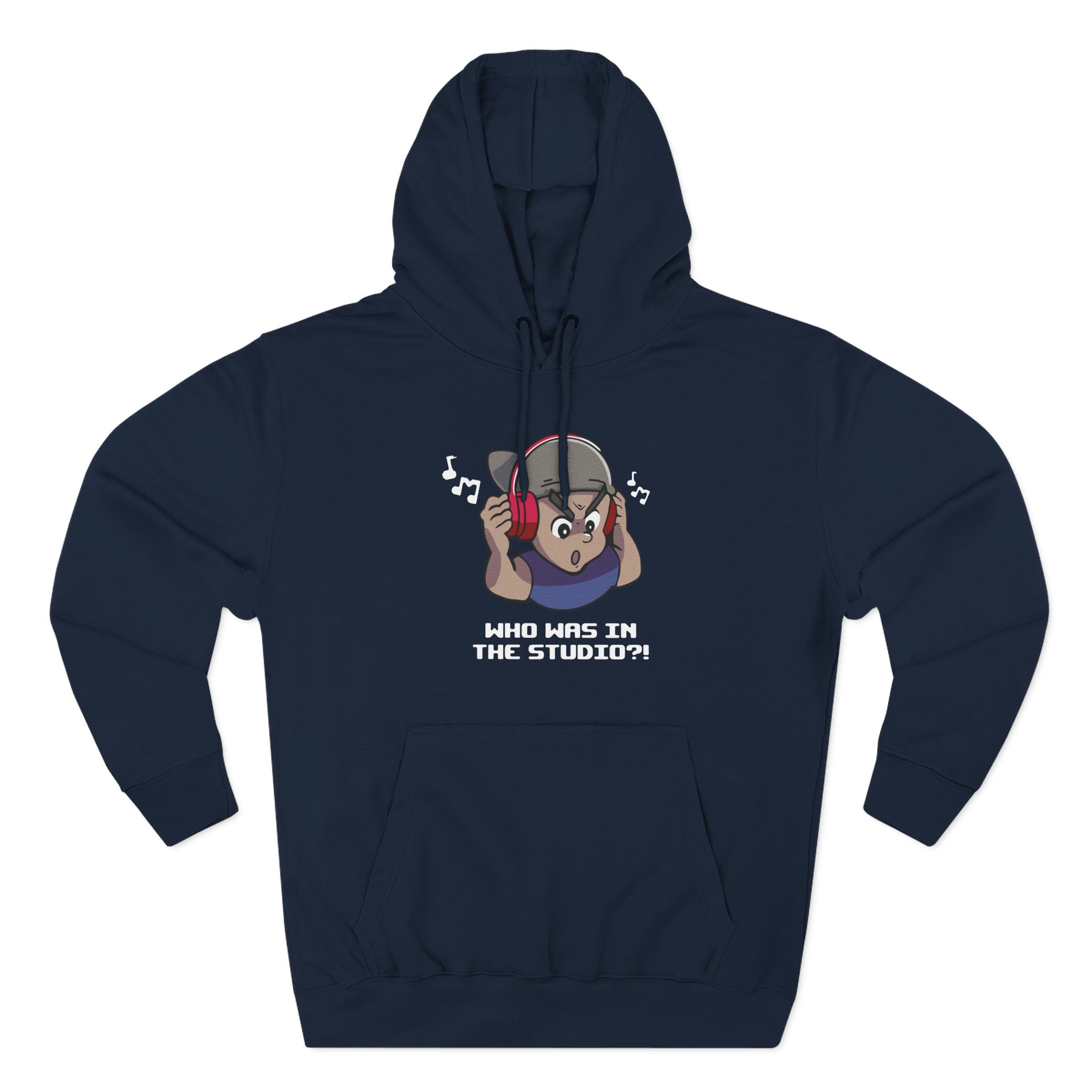 Dashie Who Was in the Studio Three-Panel Fleece Hoodie