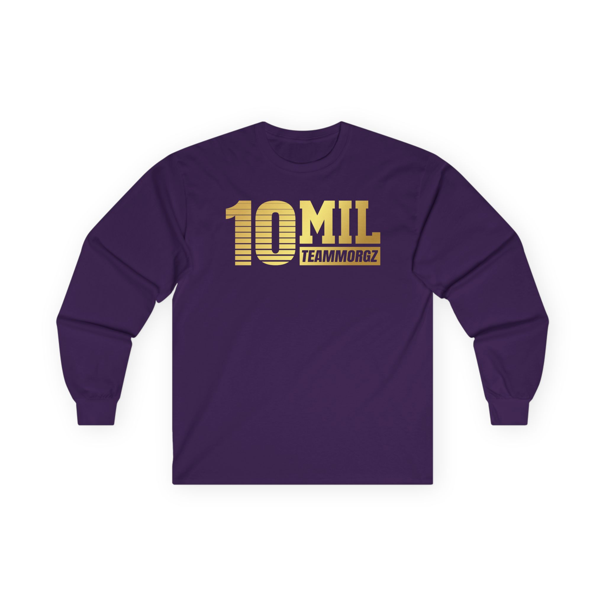 Morgz 10 Million Squad Unisex Ultra Cotton Long Sleeve Tee