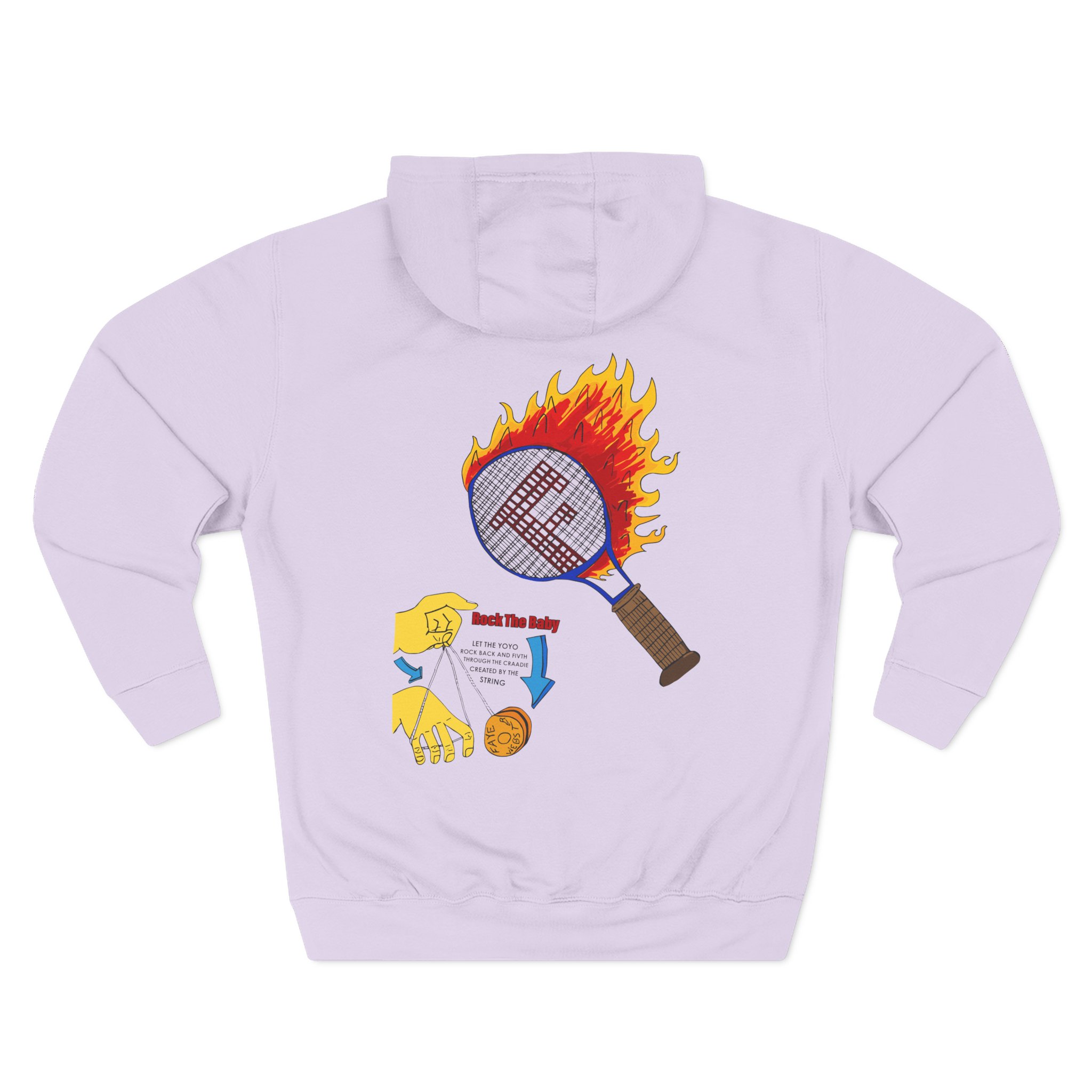 Faye Webster Felt Tip Three-Panel Fleece Hoodie