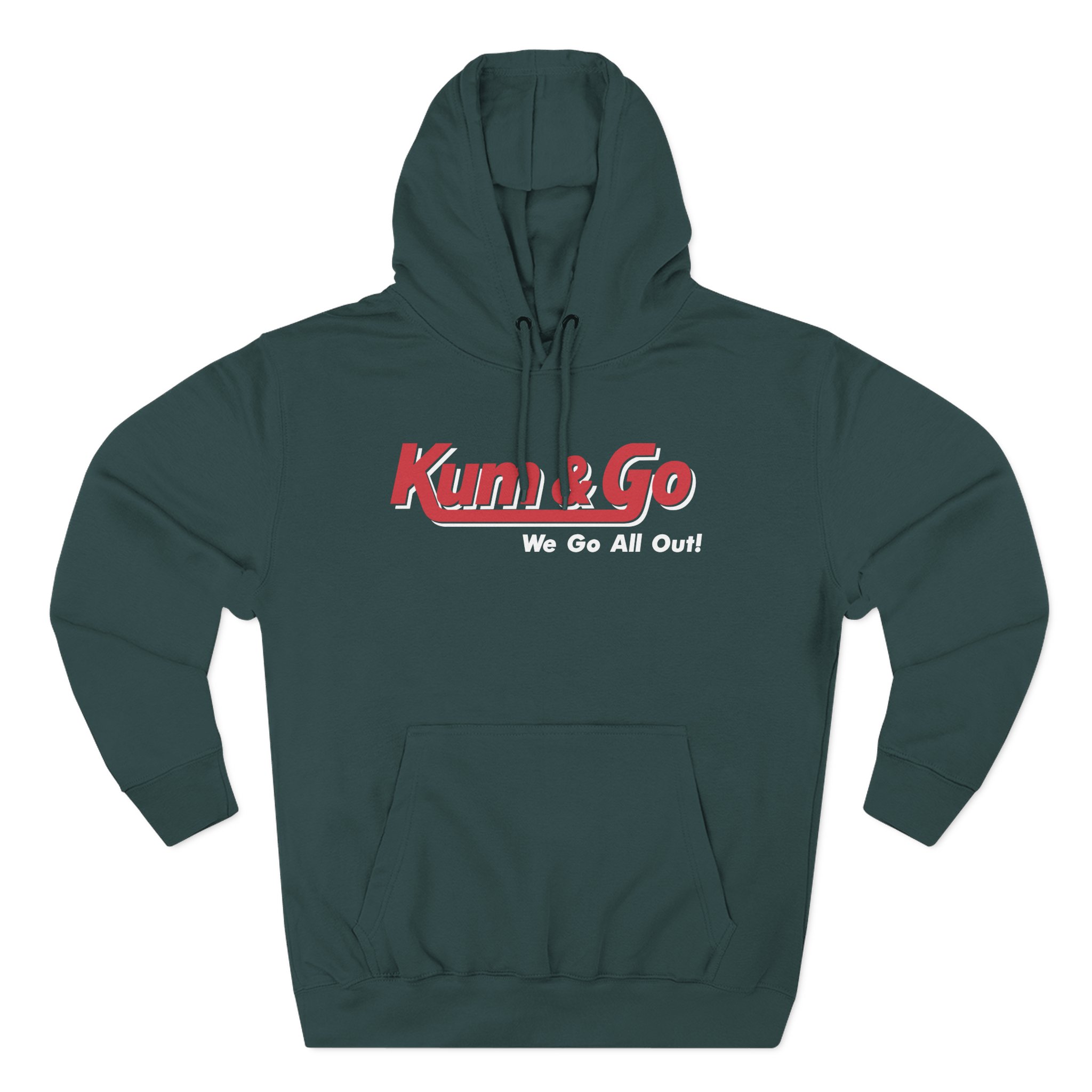 Kum and Go Three-Panel Fleece Hoodie