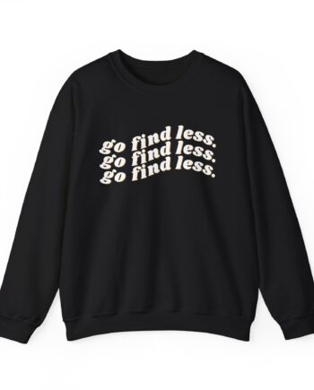 Elyse Myers Go Find Less Unisex Heavy Blend™ Crewneck Sweatshirt