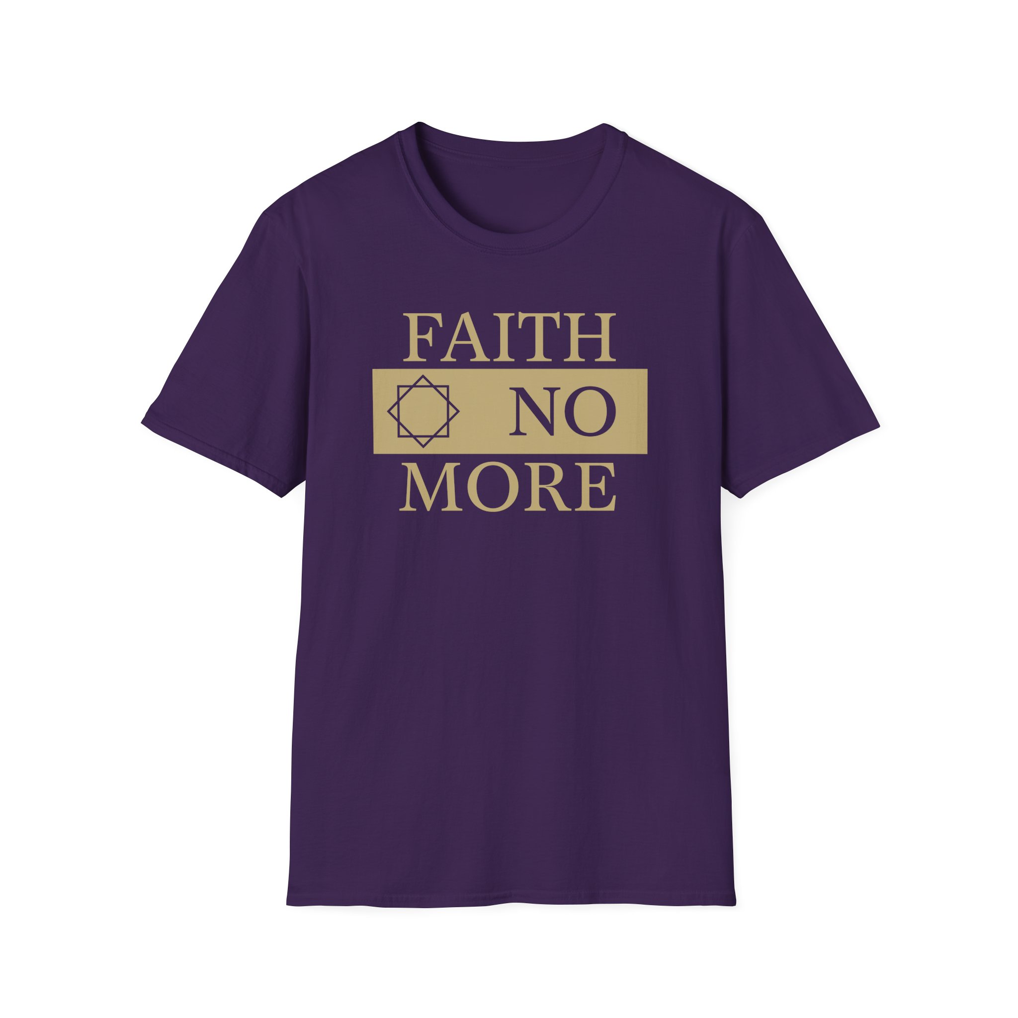 Faith No More Gold Logo Unisex Softstyle T-Shirt