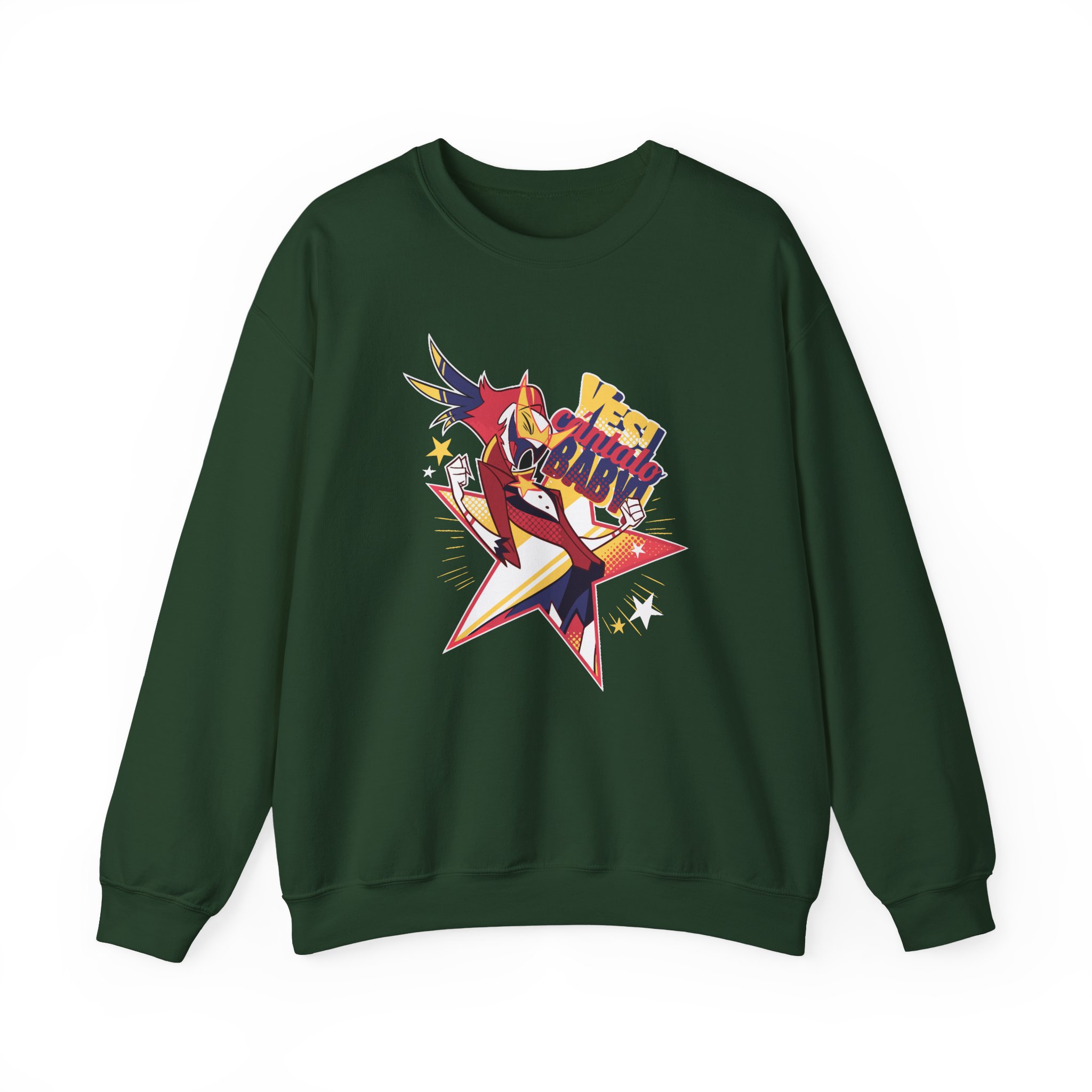 Vivziepop Vassago Cantalo Baby Unisex Heavy Blendâ„¢ Crewneck Sweatshirt