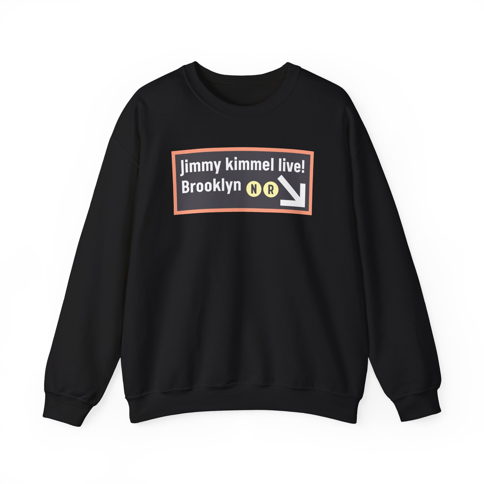 Jimmy Kimmel Live! Subway Unisex Heavy Blendâ„¢ Crewneck Sweatshirt