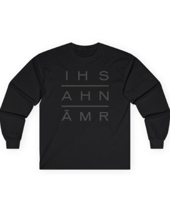 Ihsahn Nine Unisex Ultra Cotton Long Sleeve Tee