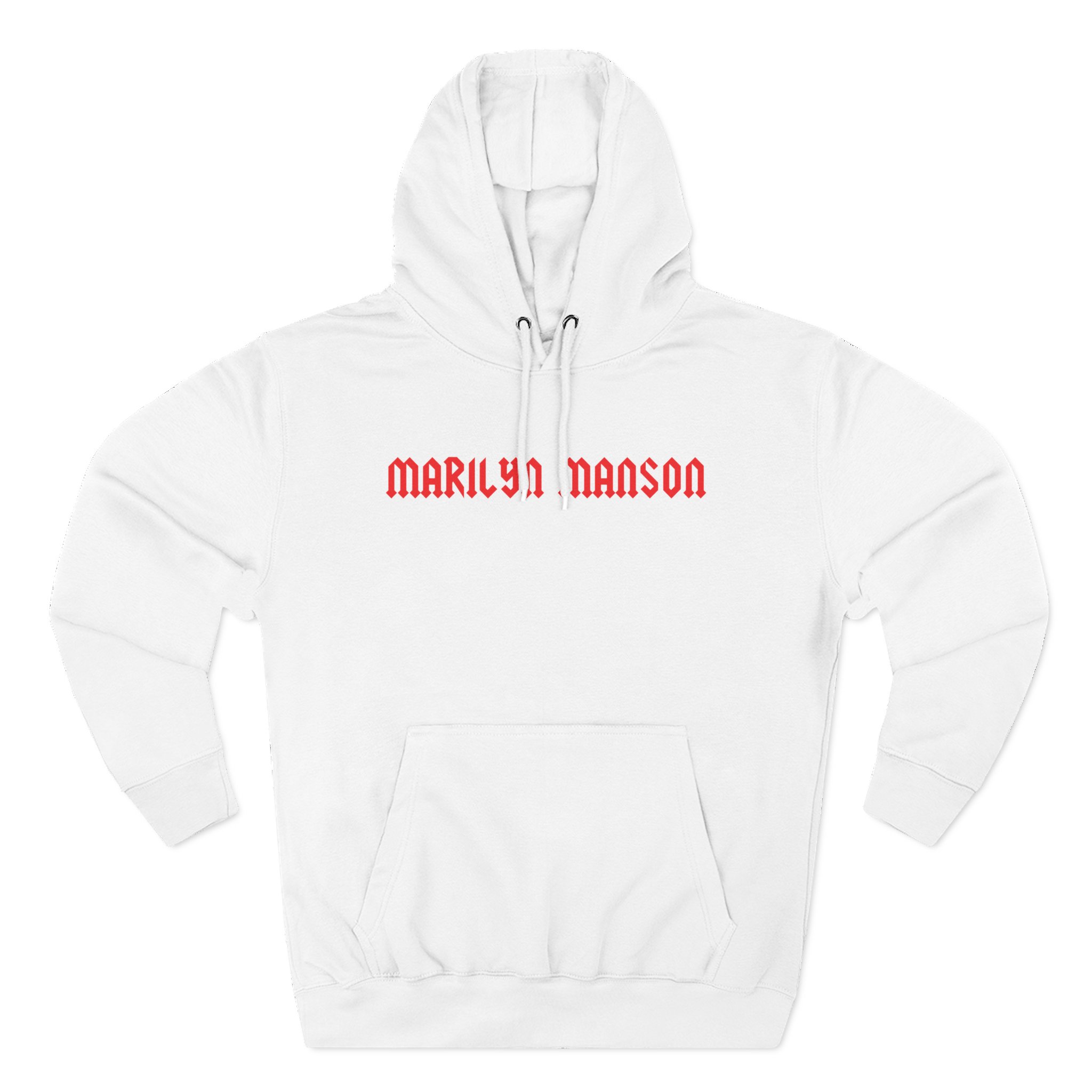 Marilyn Manson Little Cross Photo Three-Panel Fleece Hoodie