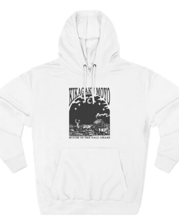 Kikagaku Moyo House in the Tall Grass Three-Panel Fleece Hoodie