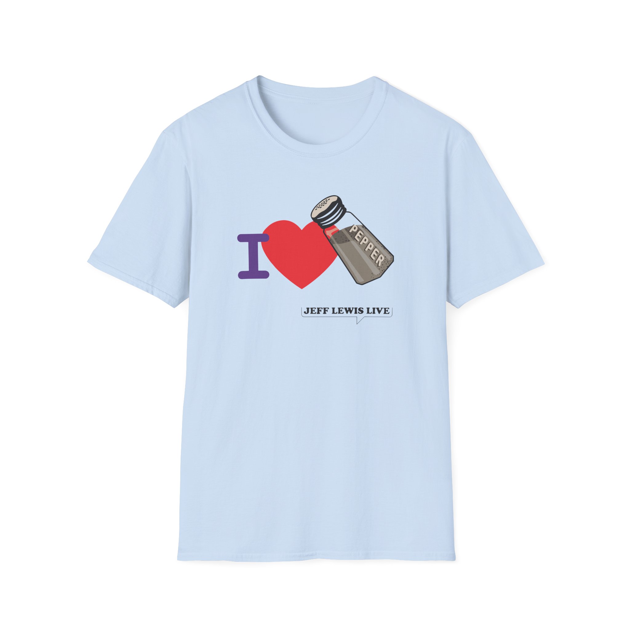 Jeff Lewis I Love Pepper Unisex Softstyle T-Shirt