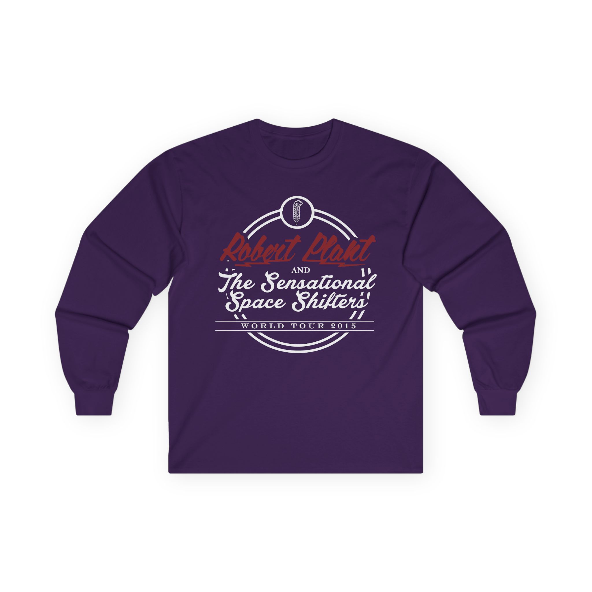 Robert Plant Logo itin Summer 2015 Unisex Ultra Cotton Long Sleeve Tee