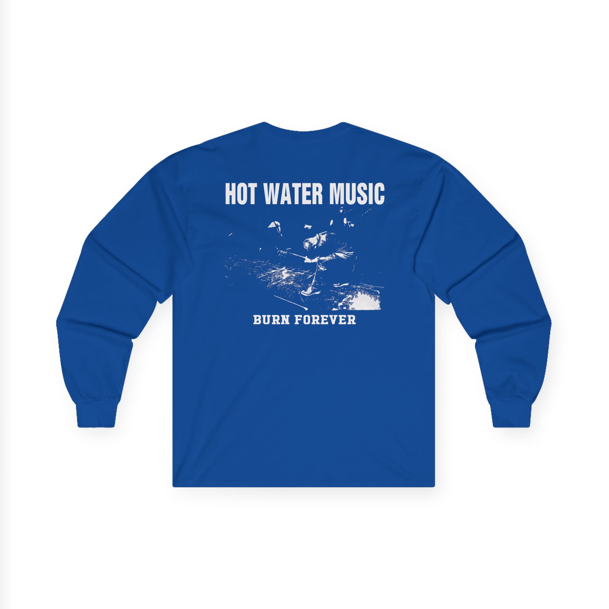 Hot Water Music Burn Forever Unisex Ultra Cotton Long Sleeve Tee