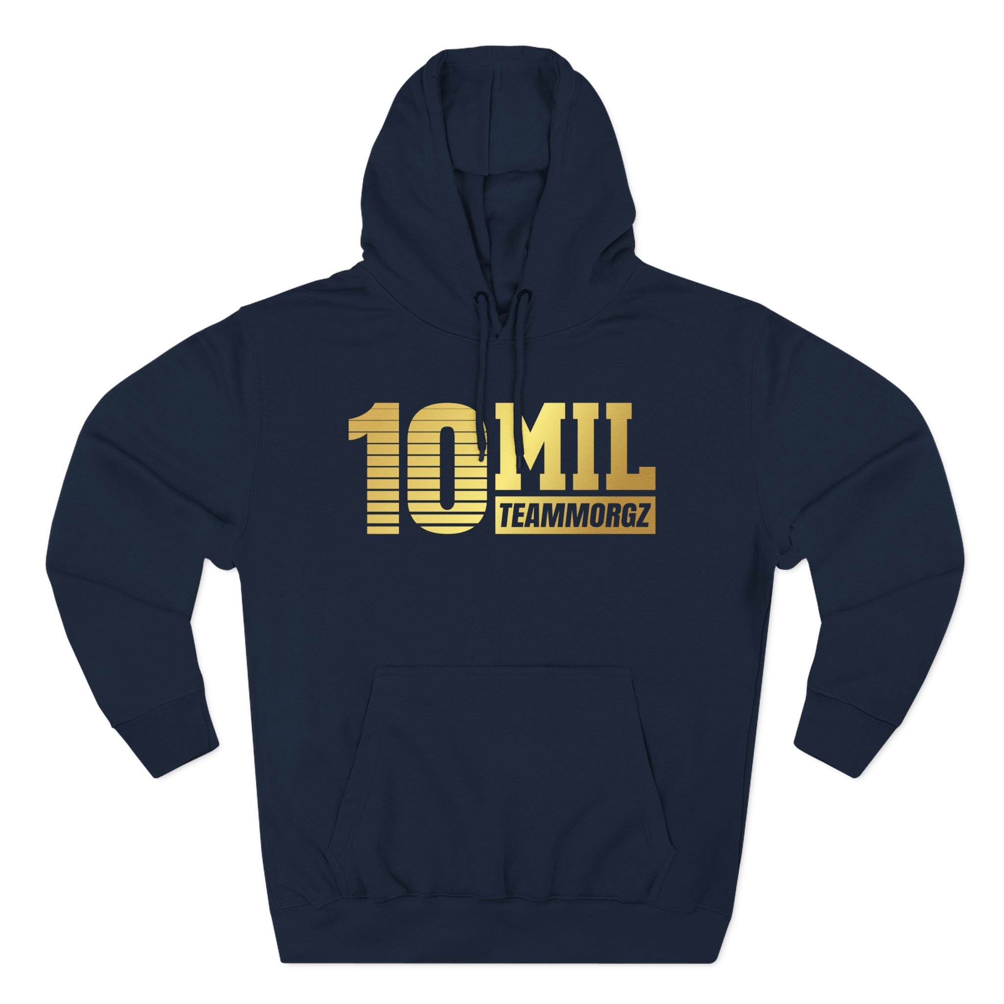 Morgz 10 Million Squad Three-Panel Fleece Hoodie
