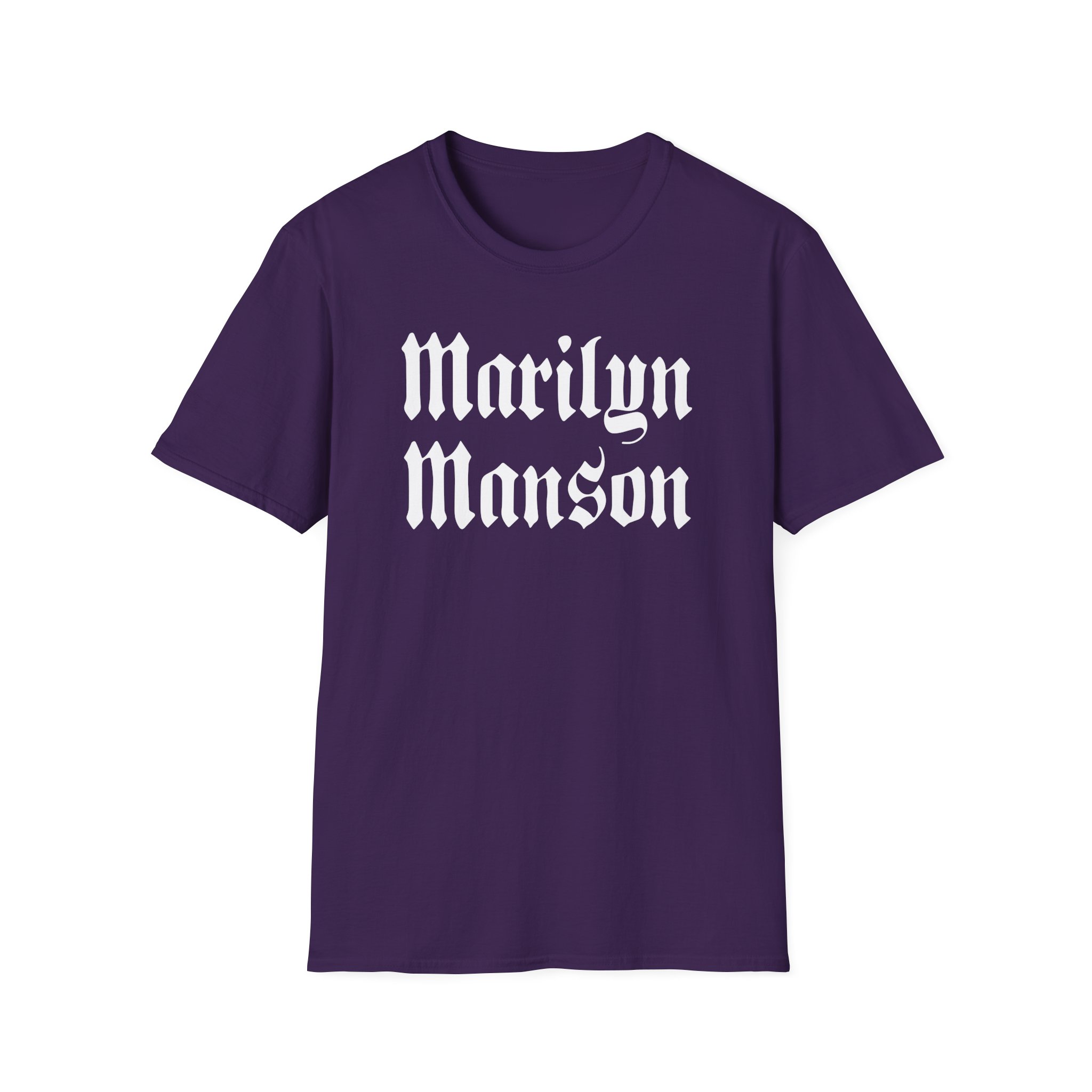 Marilyn Manson Goth Logo Unisex Softstyle T-Shirt