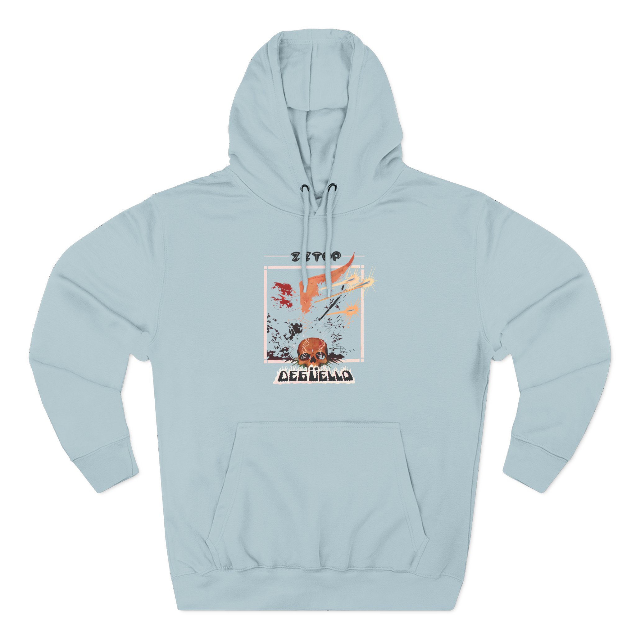 ZZ Top Degüello Three-Panel Fleece Hoodie