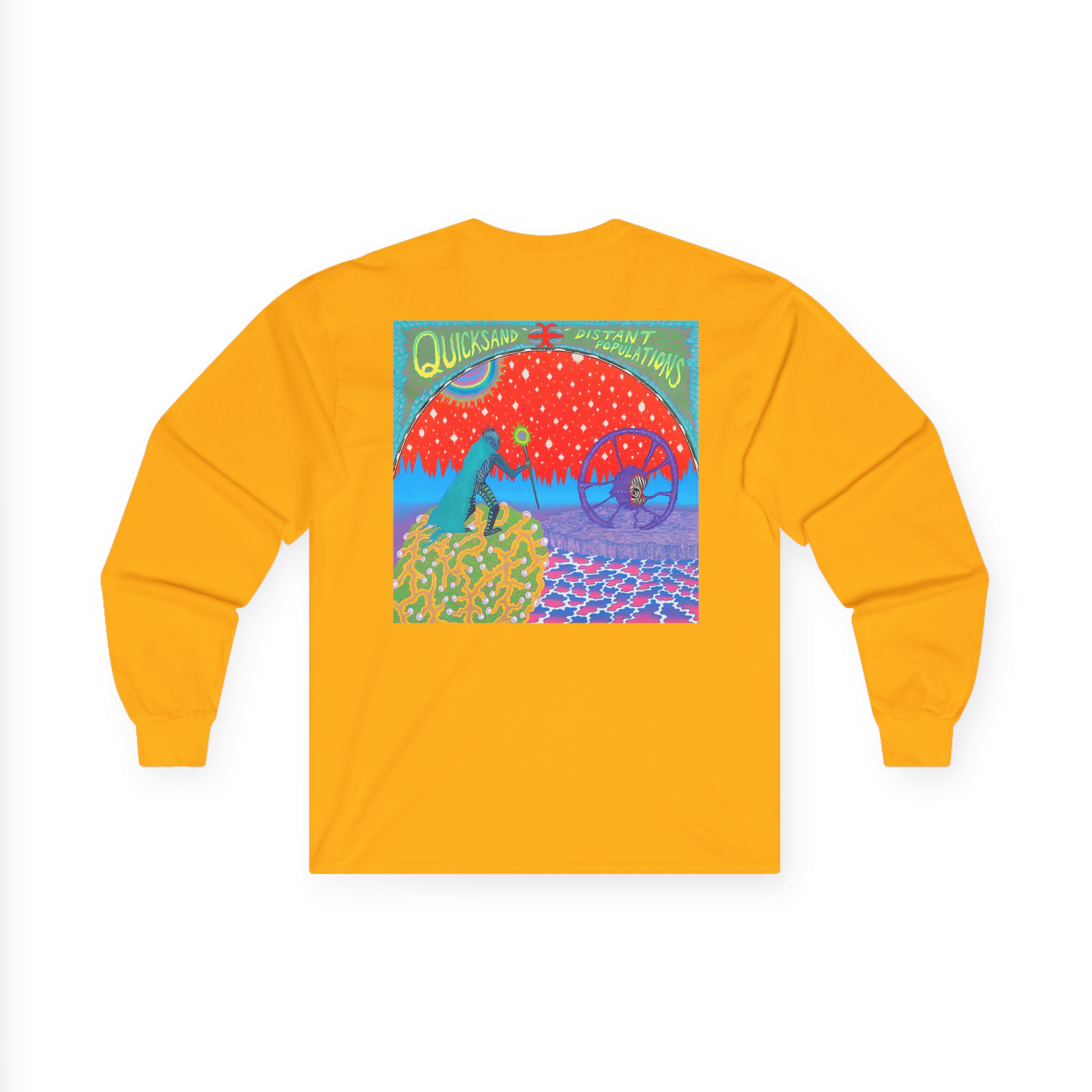 Quicksand Distant Populations Unisex Ultra Cotton Long Sleeve Tee