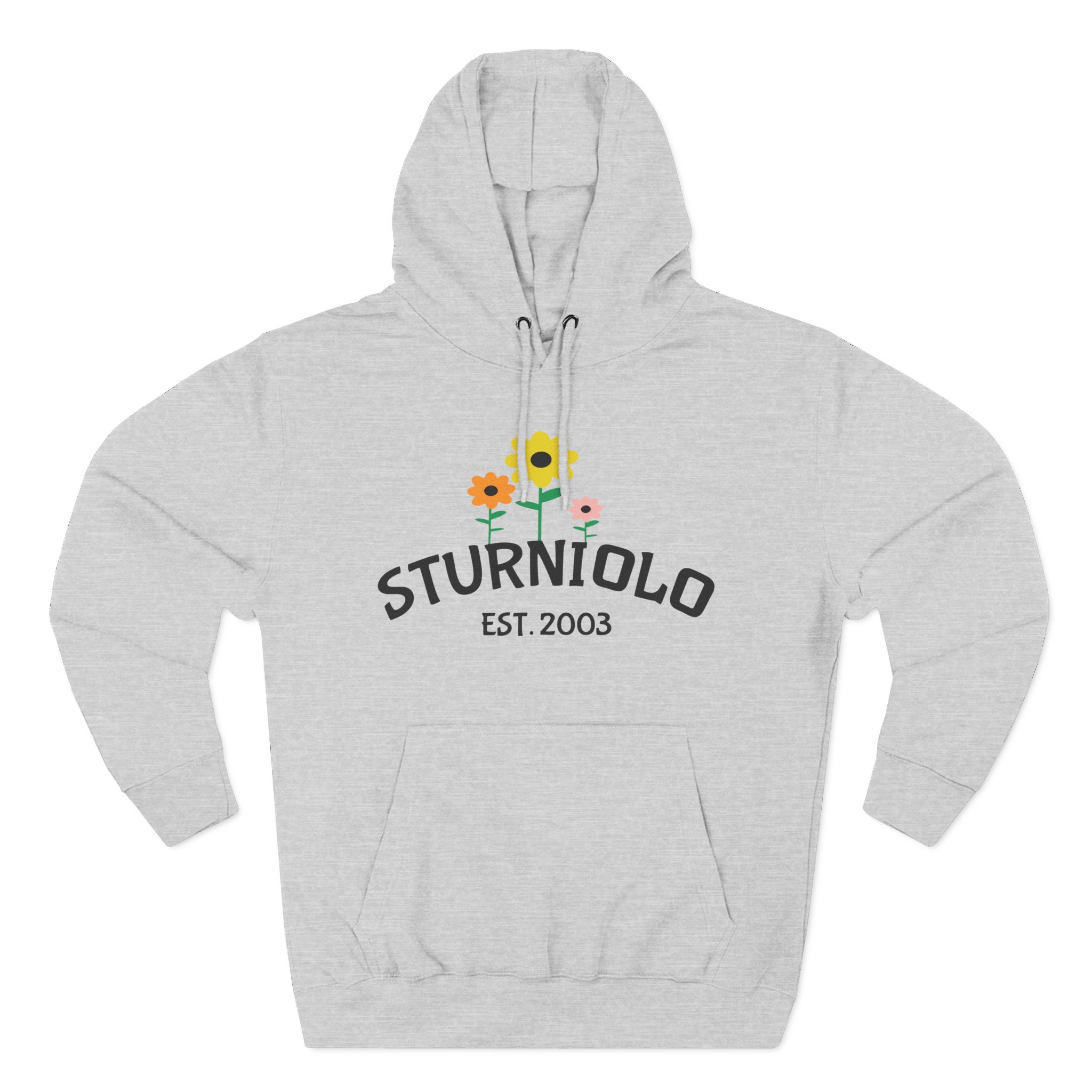 Sturniolo Flower Three-Panel Fleece Hoodie