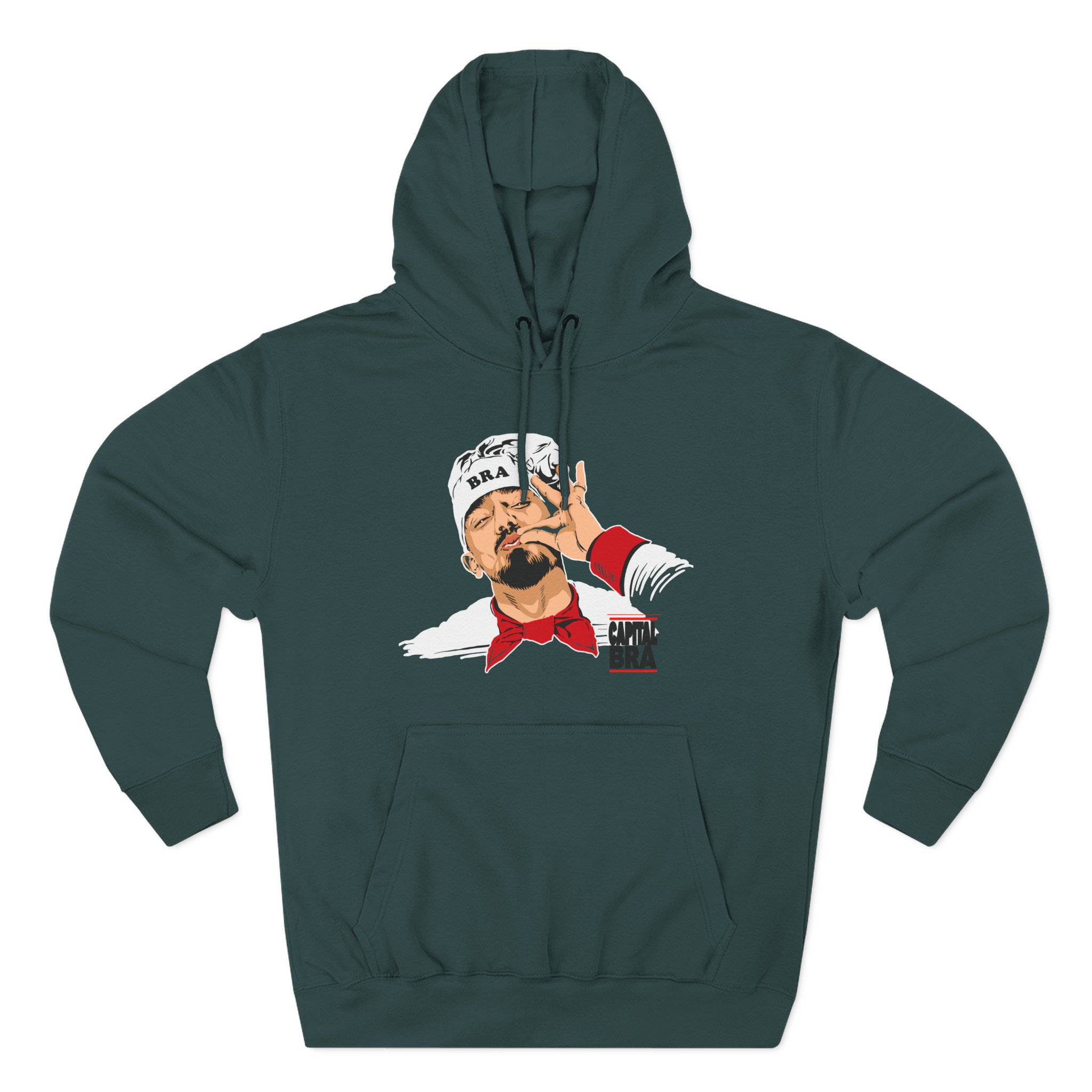 Shindy Three-Panel Fleece Hoodie