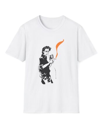 Nick Cave Smoking Unisex Softstyle T-Shirt