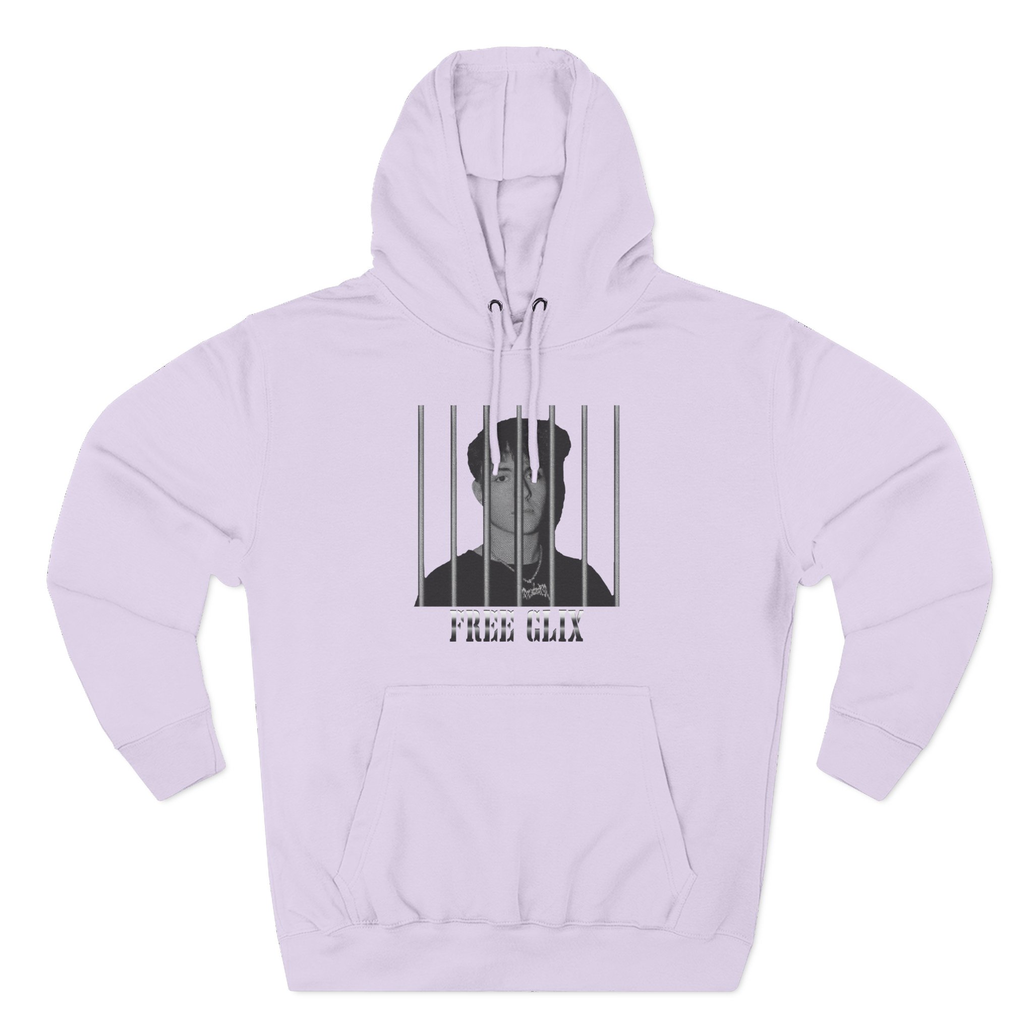 Free Clix Three-Panel Fleece Hoodie