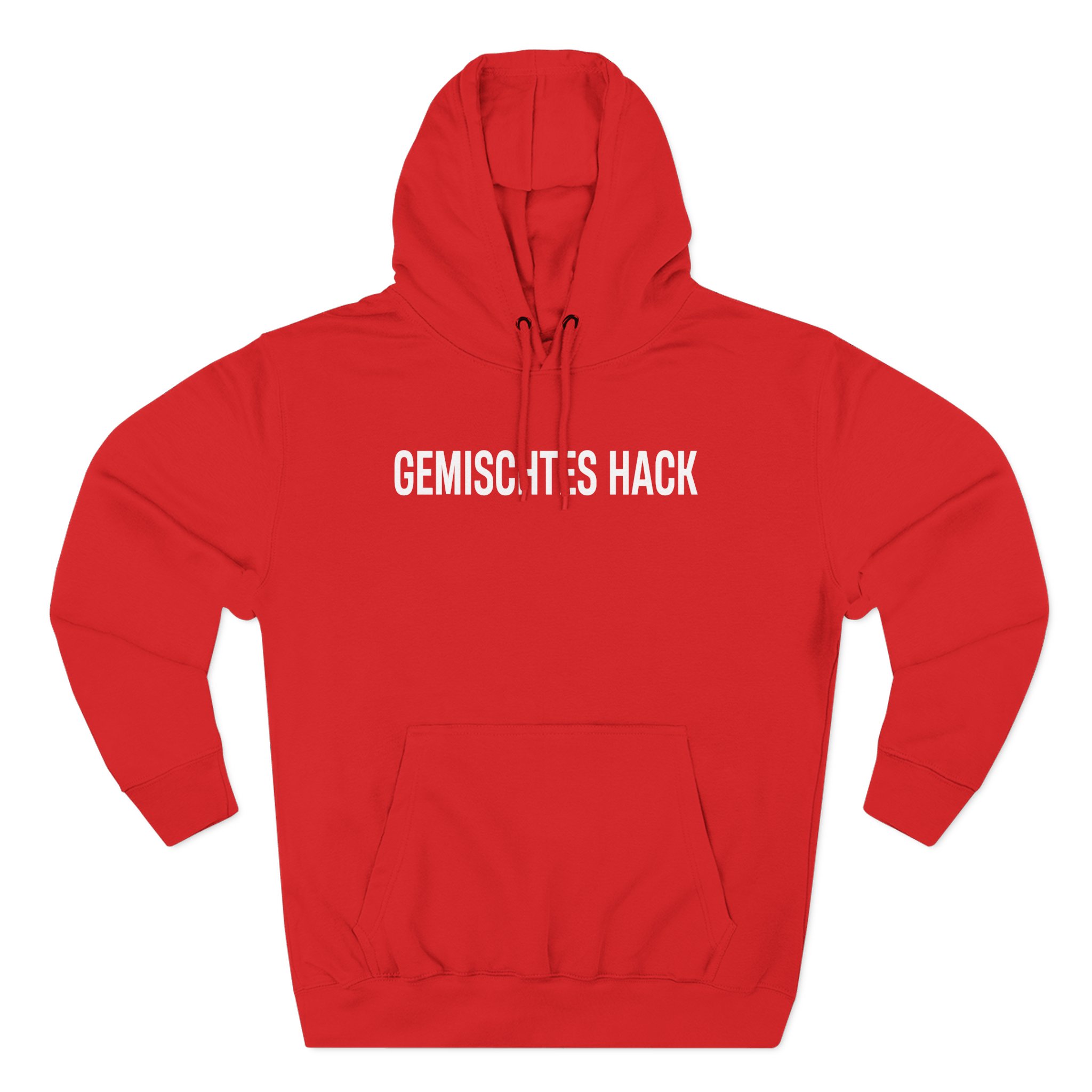Gemischtes Hack Detmold Three-Panel Fleece Hoodie