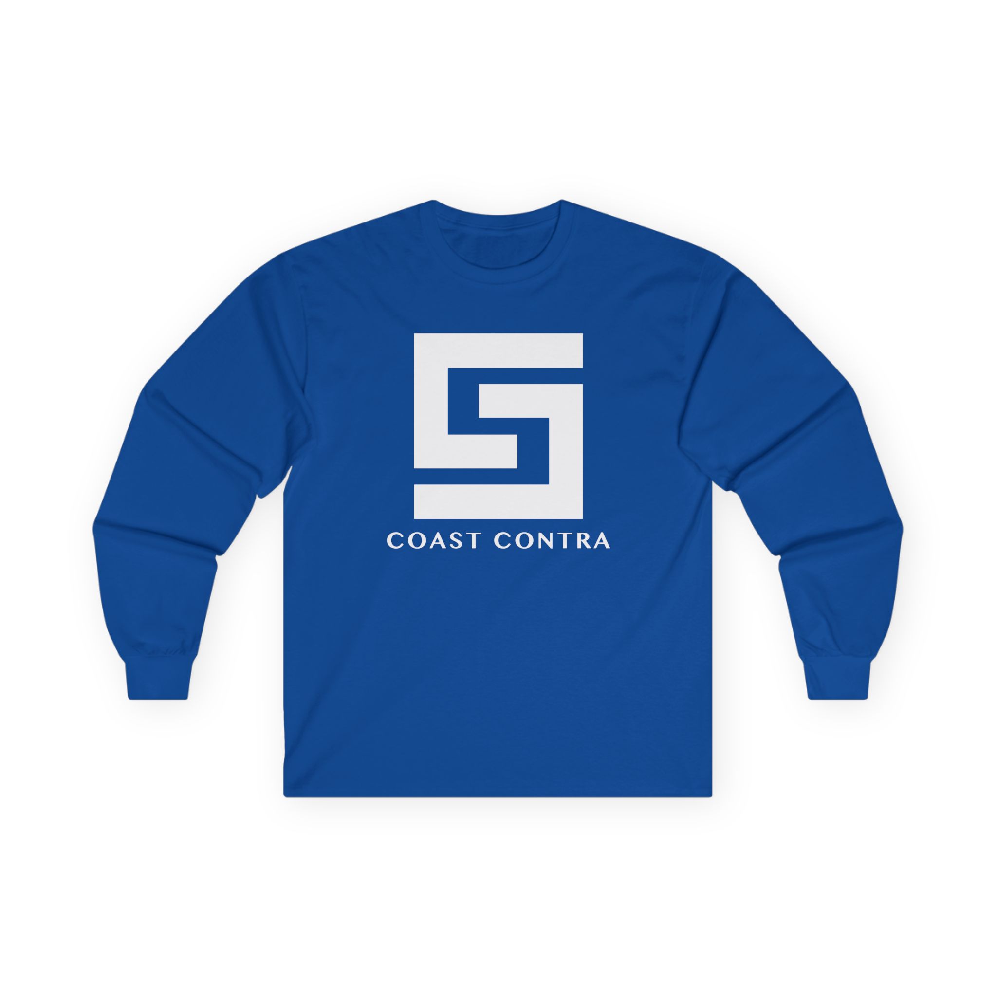 Coast Contra Logo Unisex Ultra Cotton Long Sleeve Tee