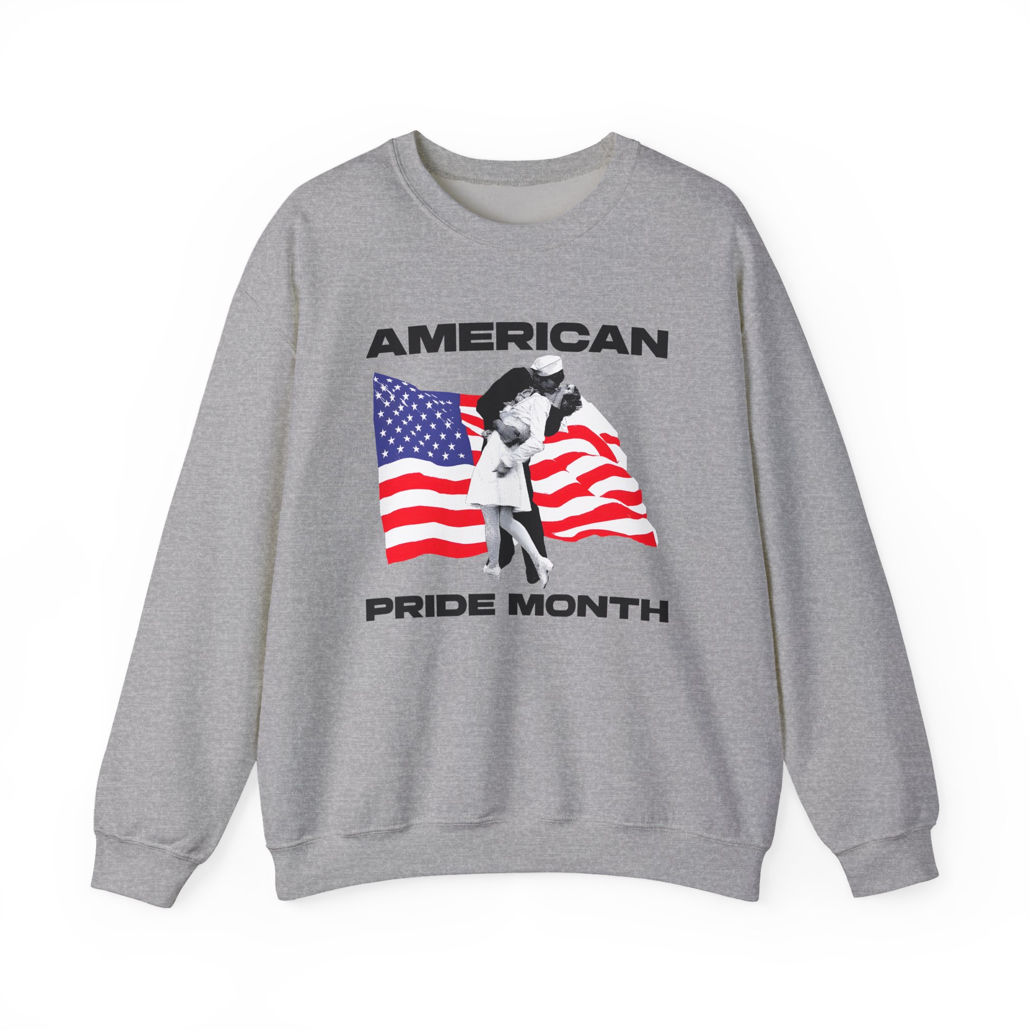 Sean Strickland American Pride Month Unisex Heavy Blendâ„¢ Crewneck Sweatshirt