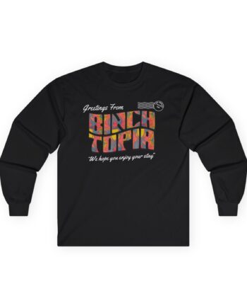 Binchtopia Postcard Unisex Ultra Cotton Long Sleeve Tee