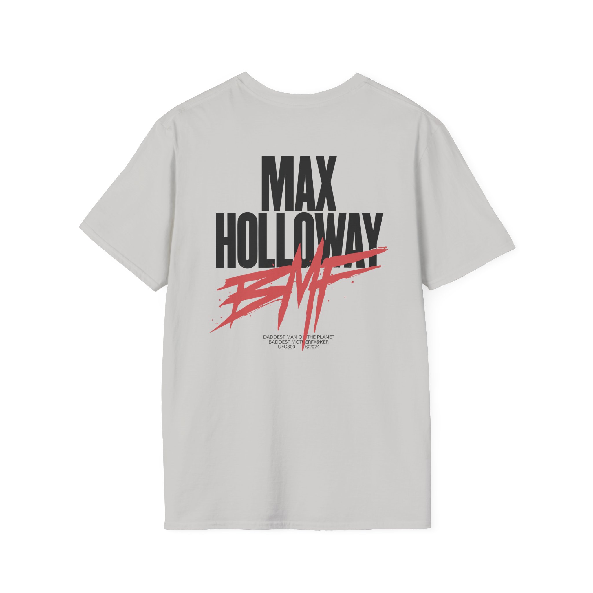 Max Holloway Dmp/bmf Unisex Softstyle T-Shirt