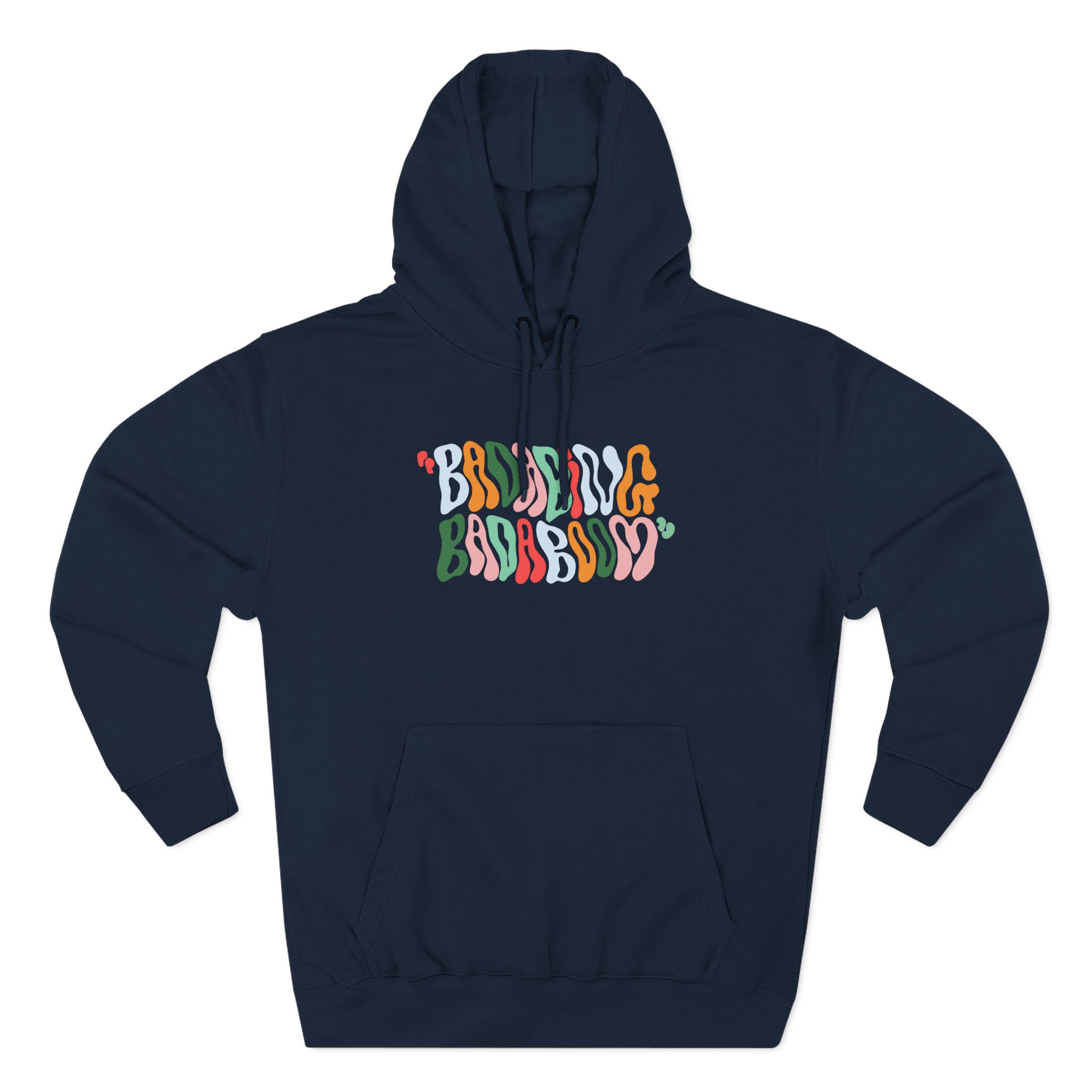 Stephanie Soo Badabing Badaboom Three-Panel Fleece Hoodie