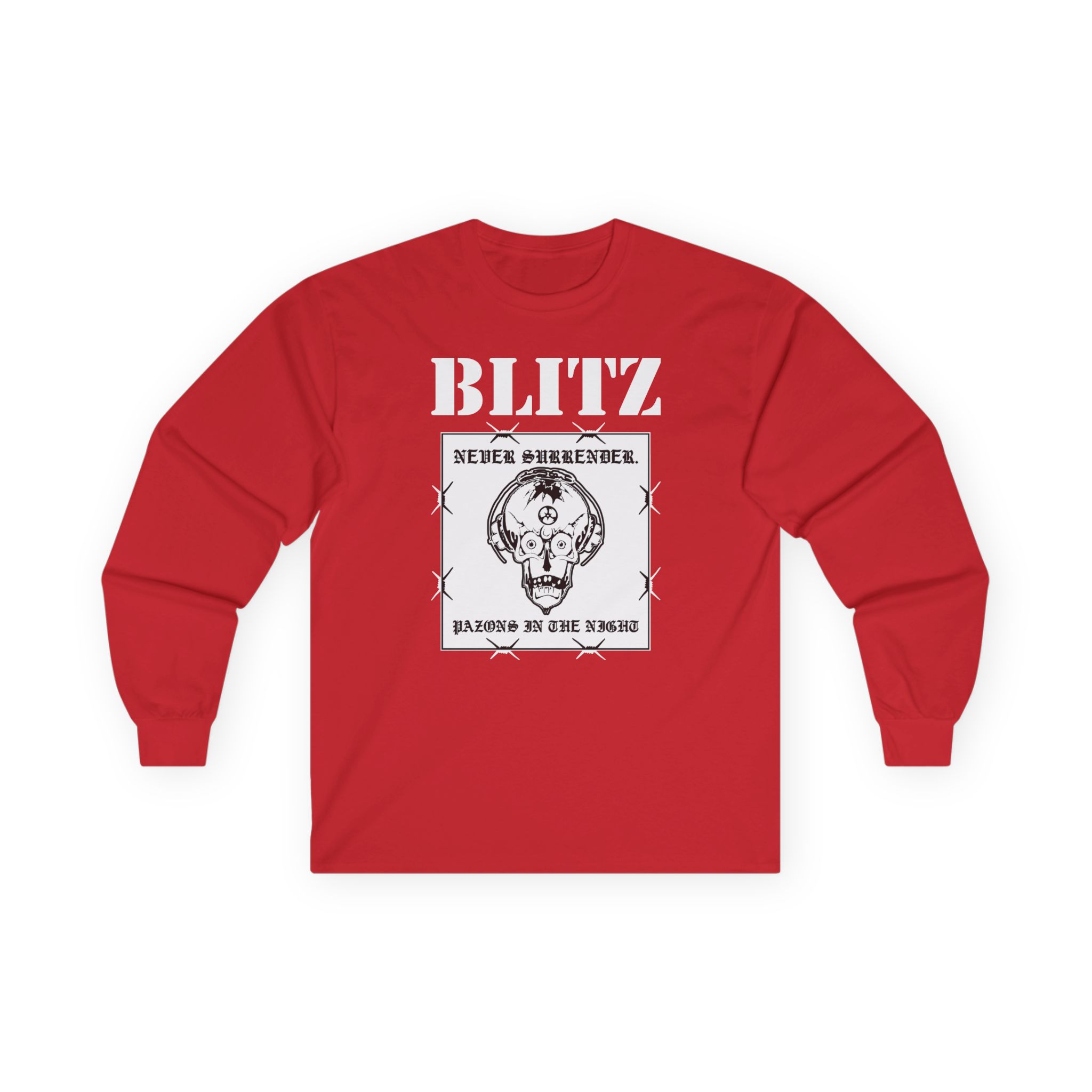 Blitz Never Surrender Unisex Ultra Cotton Long Sleeve Tee