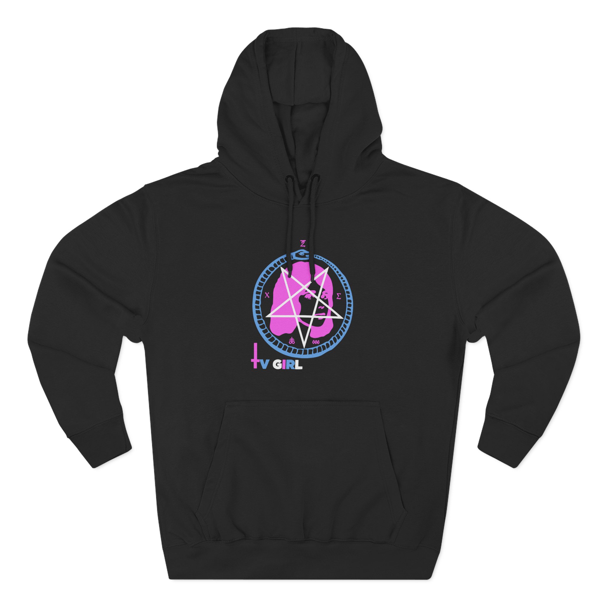 Tv Girl Three-Panel Fleece Hoodie