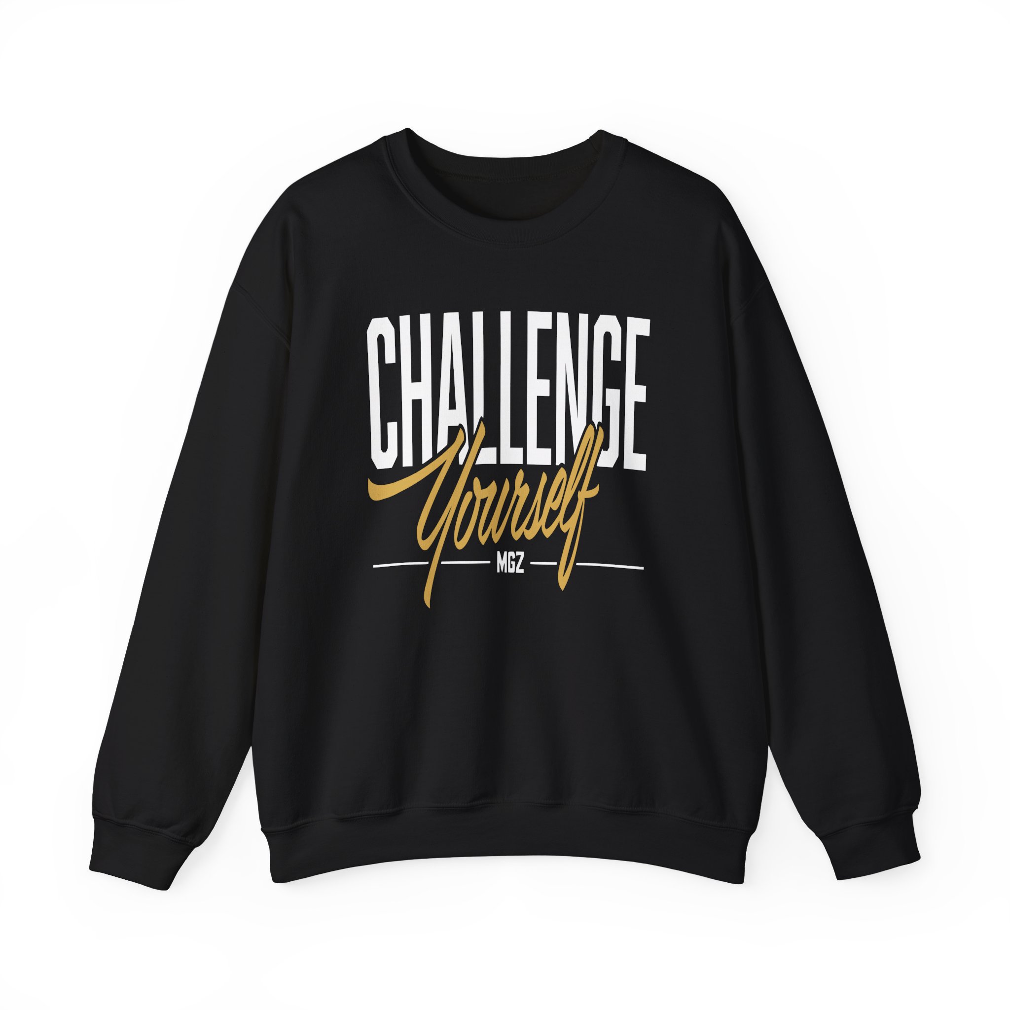 Morgz Mgz Challenge Yourself Unisex Heavy Blendâ„¢ Crewneck Sweatshirt