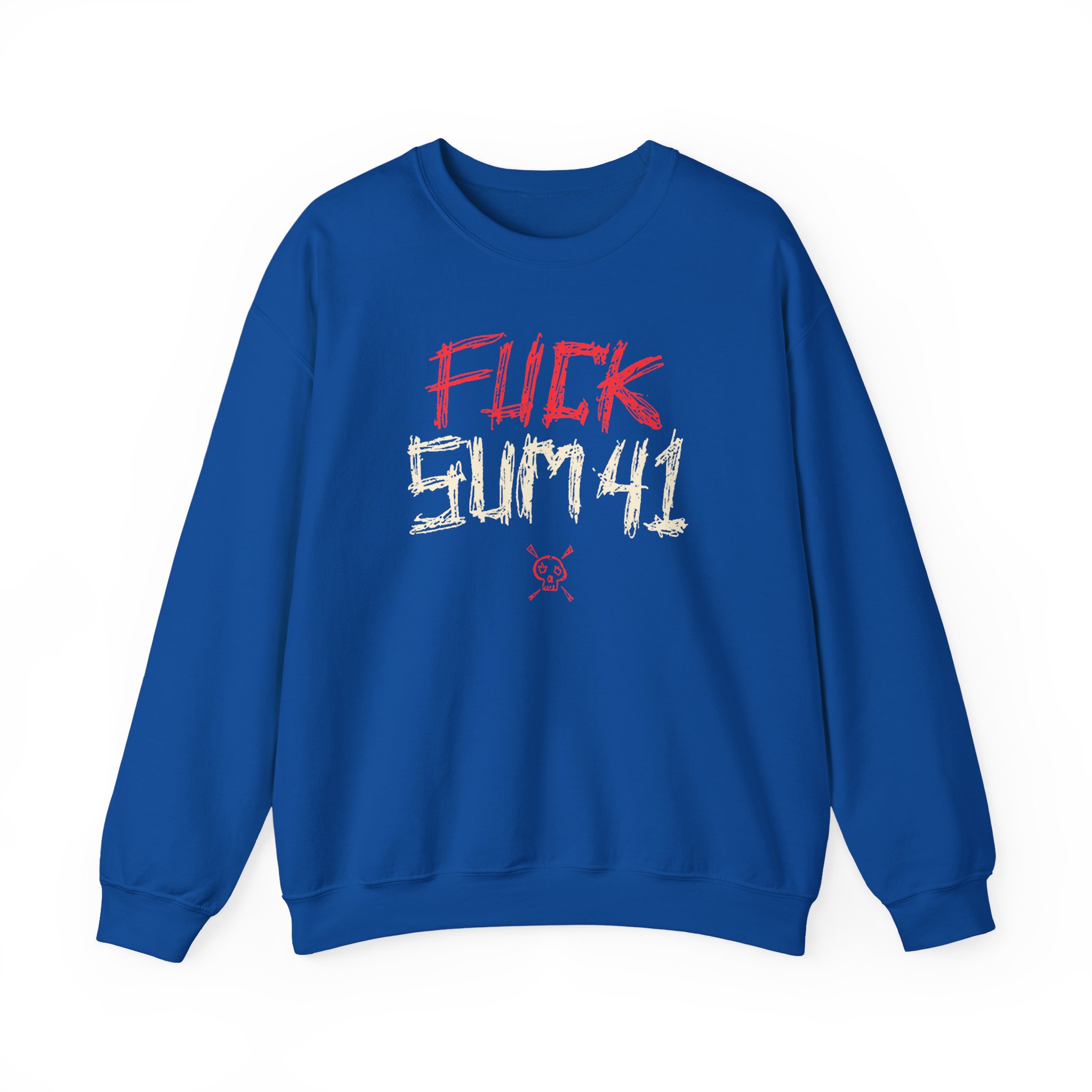 Sum 41 F**k Tour Unisex Heavy Blendâ„¢ Crewneck Sweatshirt