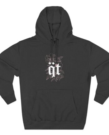 Qtcinderella Three-Panel Fleece Hoodie