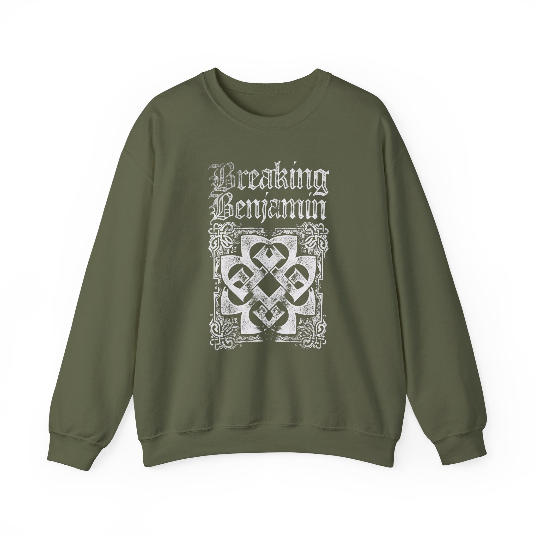 Breaking Benjamin Logo Unisex Heavy Blend Crewneck Sweatshirt