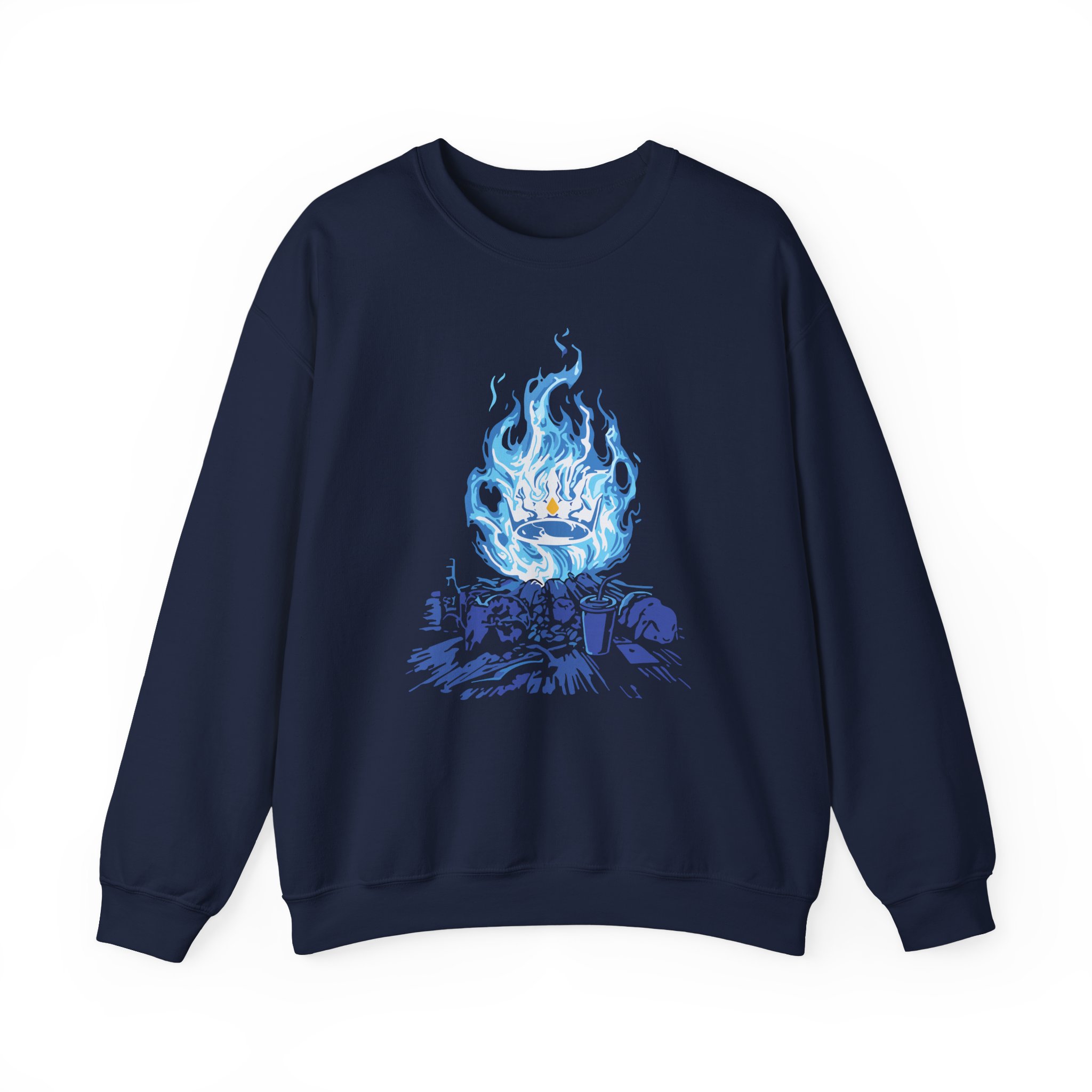 OTK Flame Unisex Heavy Blendâ„¢ Crewneck Sweatshirt