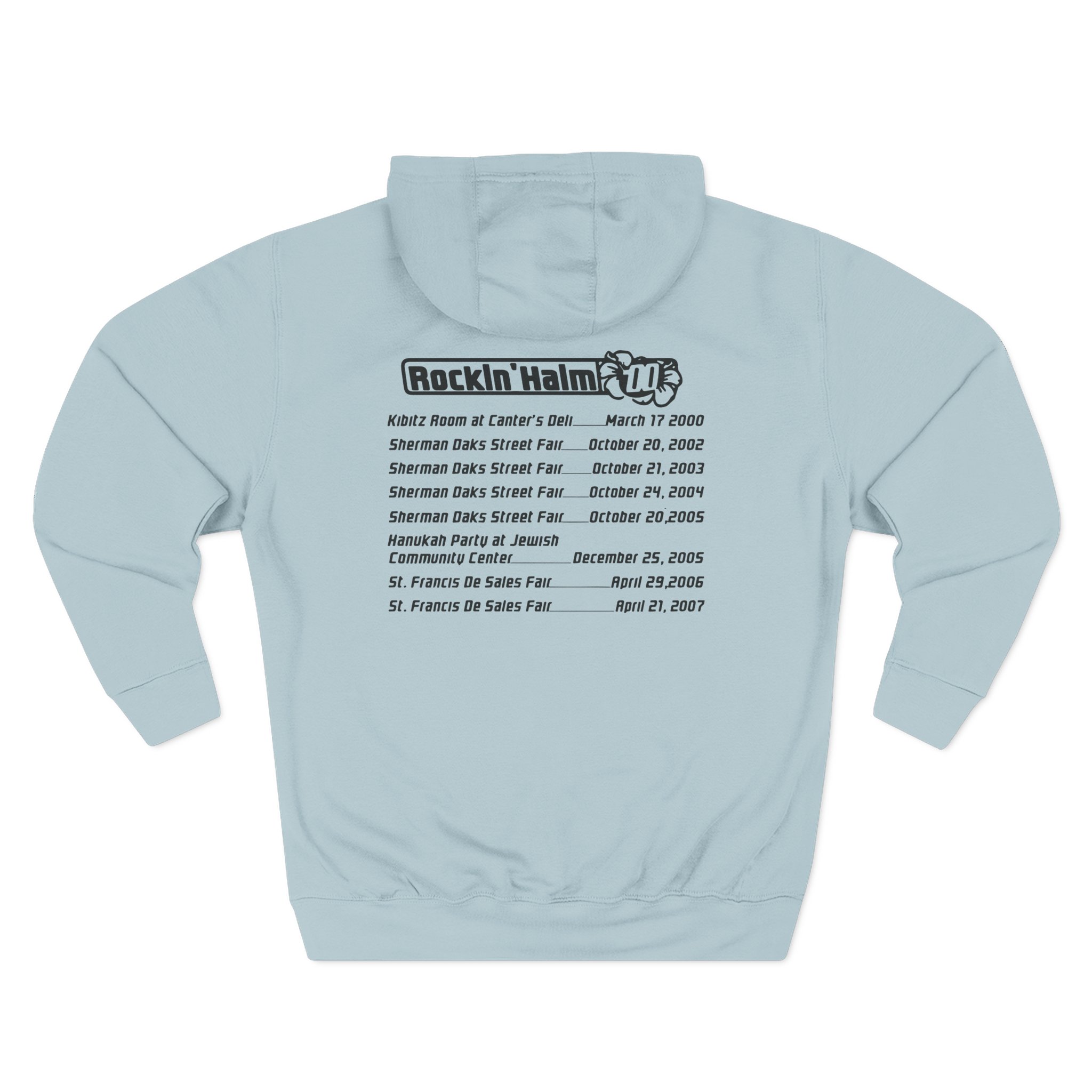 Rockin' Haim Three-Panel Fleece Hoodie