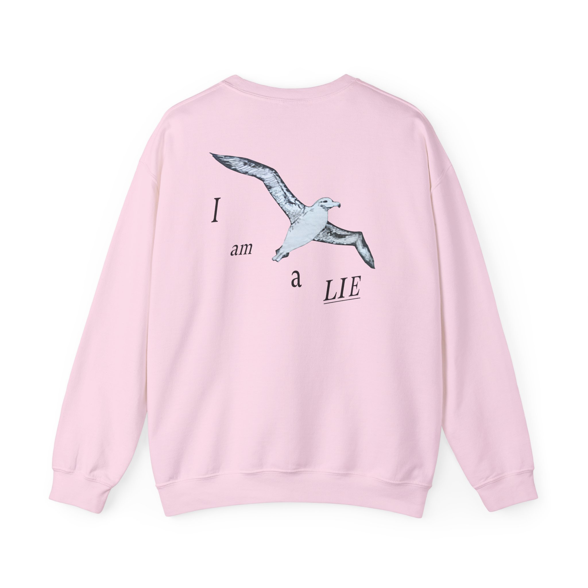 Birds Arent Real I am a Lie Unisex Heavy Blendâ„¢ Crewneck Sweatshirt