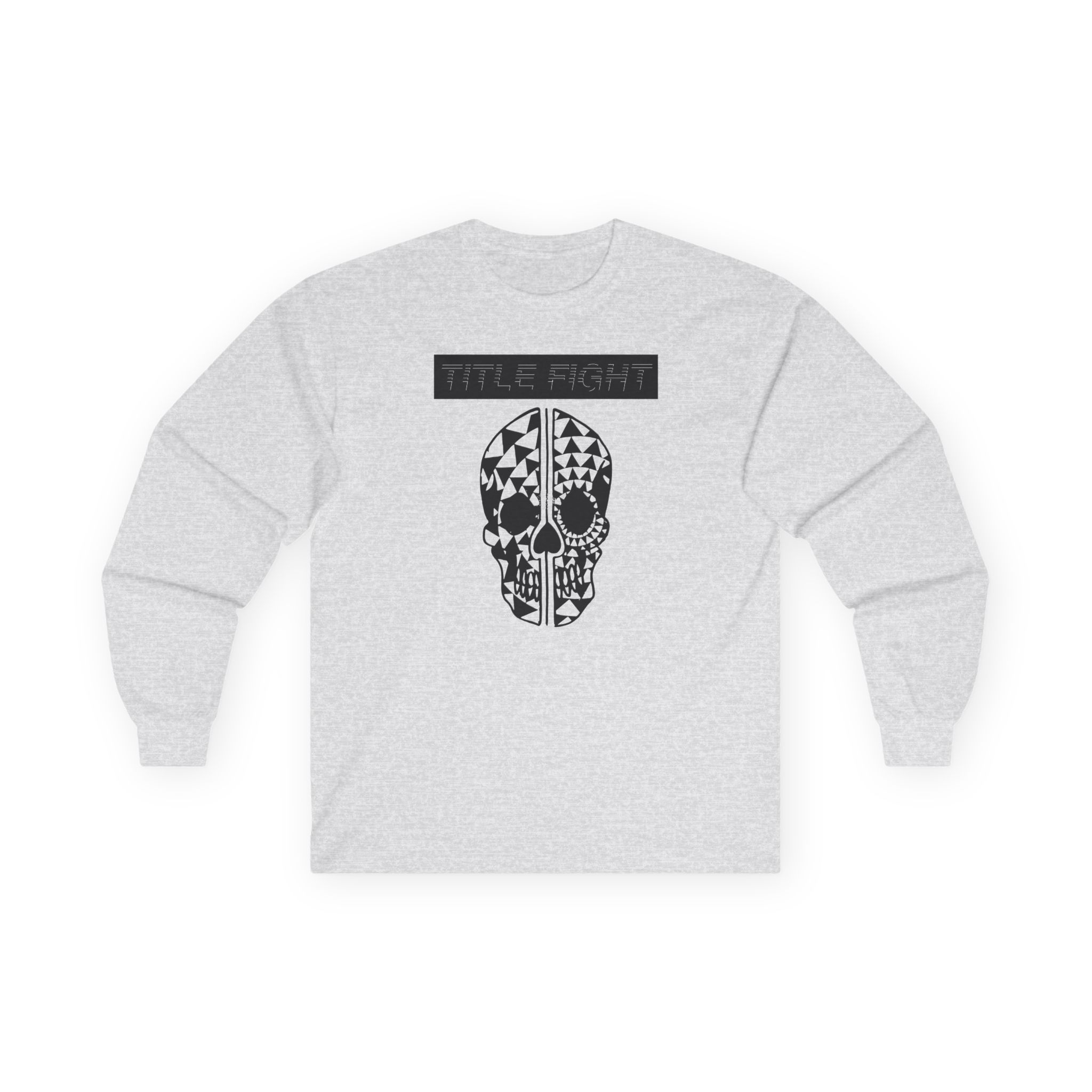 Title Fight Split Skull Unisex Ultra Cotton Long Sleeve Tee
