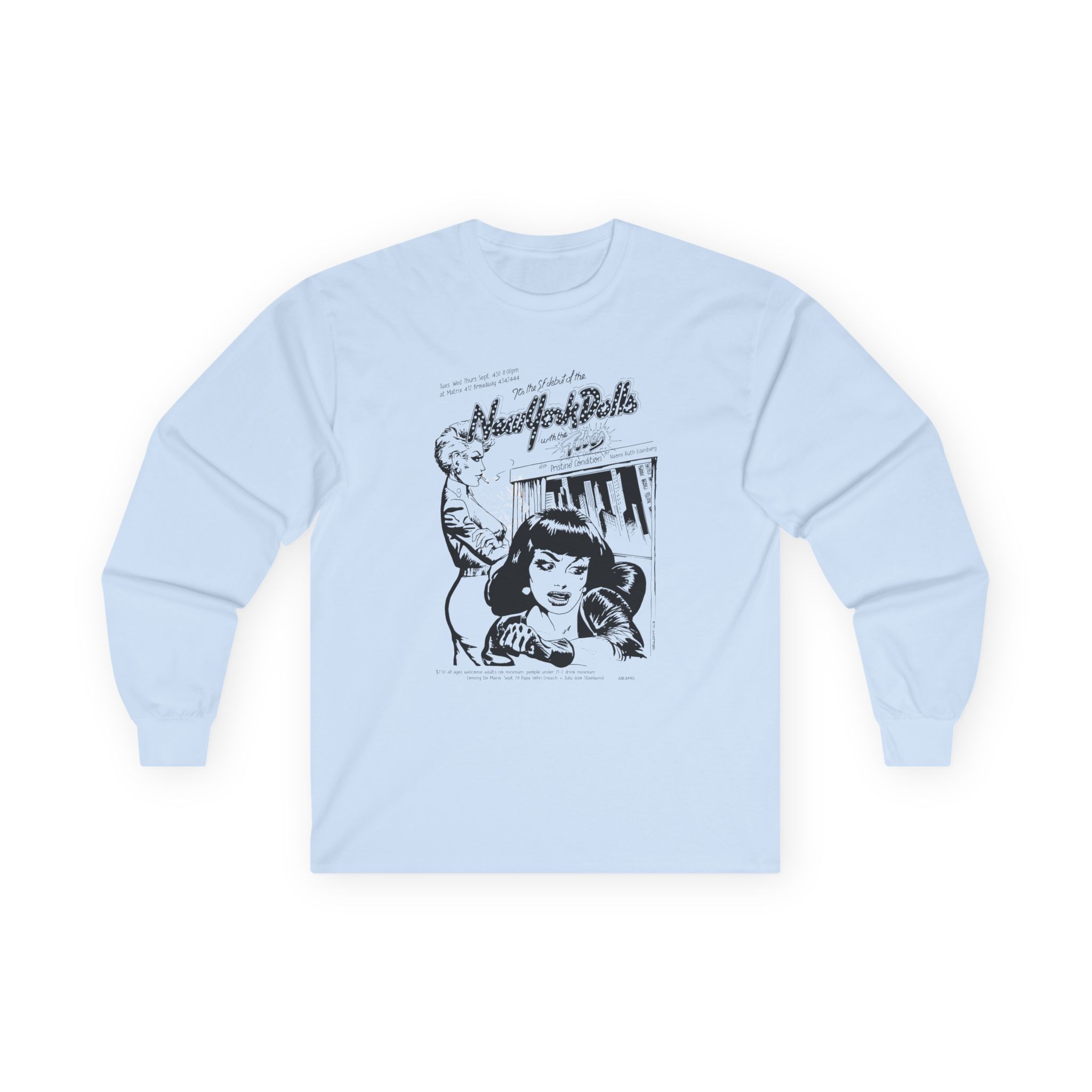 New York Dolls Unisex Ultra Cotton Long Sleeve Tee