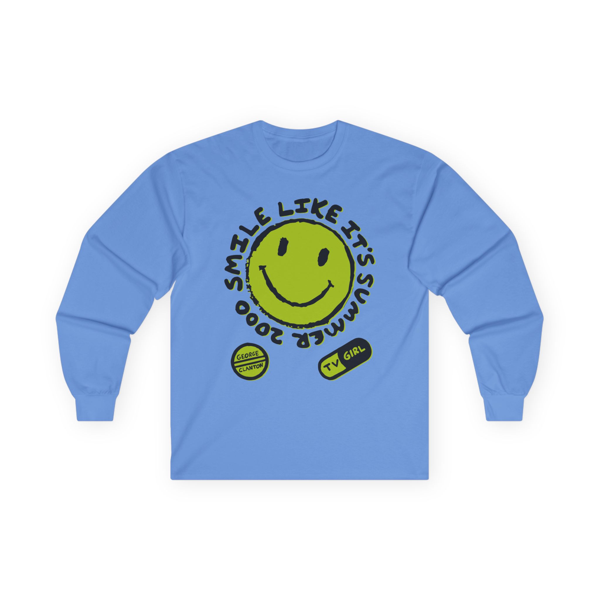 Tv Girl Smile Like It's Summer 2000 Unisex Ultra Cotton Long Sleeve Tee