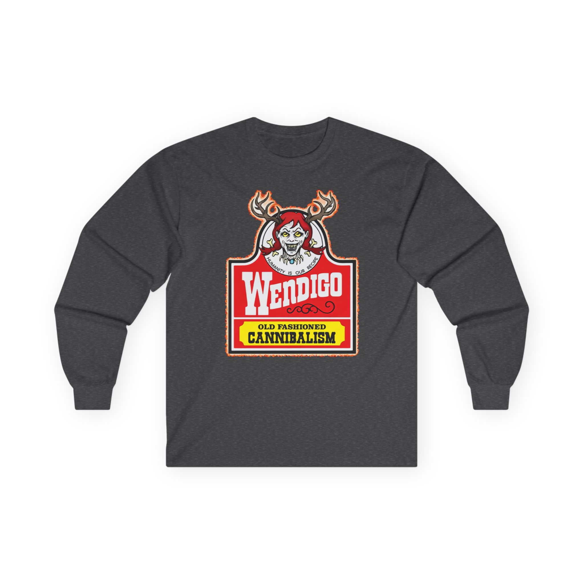 Wendigo Old Fashioned Cannibalism Unisex Ultra Cotton Long Sleeve Tee
