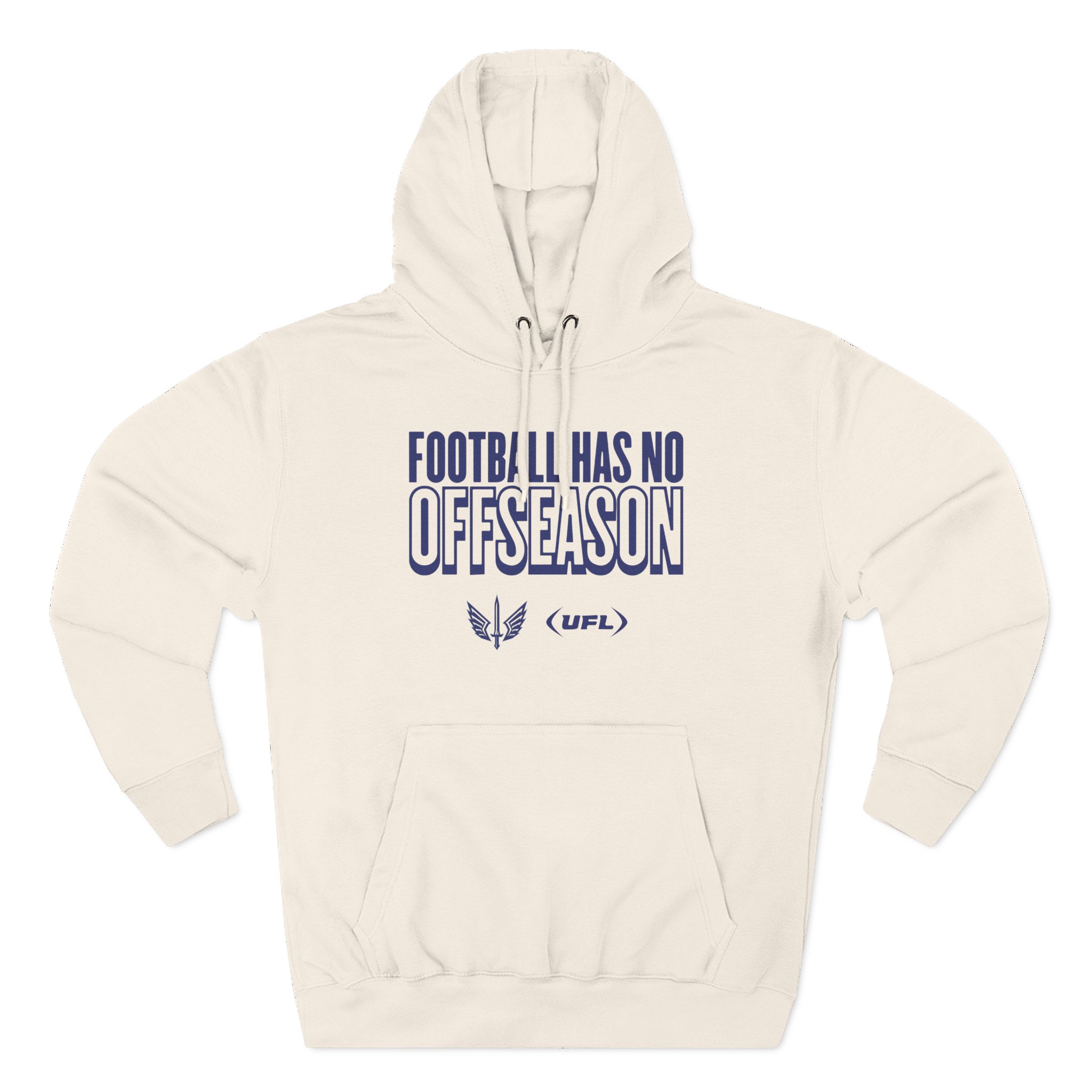 St. Louis Battlehawks Football Has No Offseason Three-Panel Fleece Hoodie