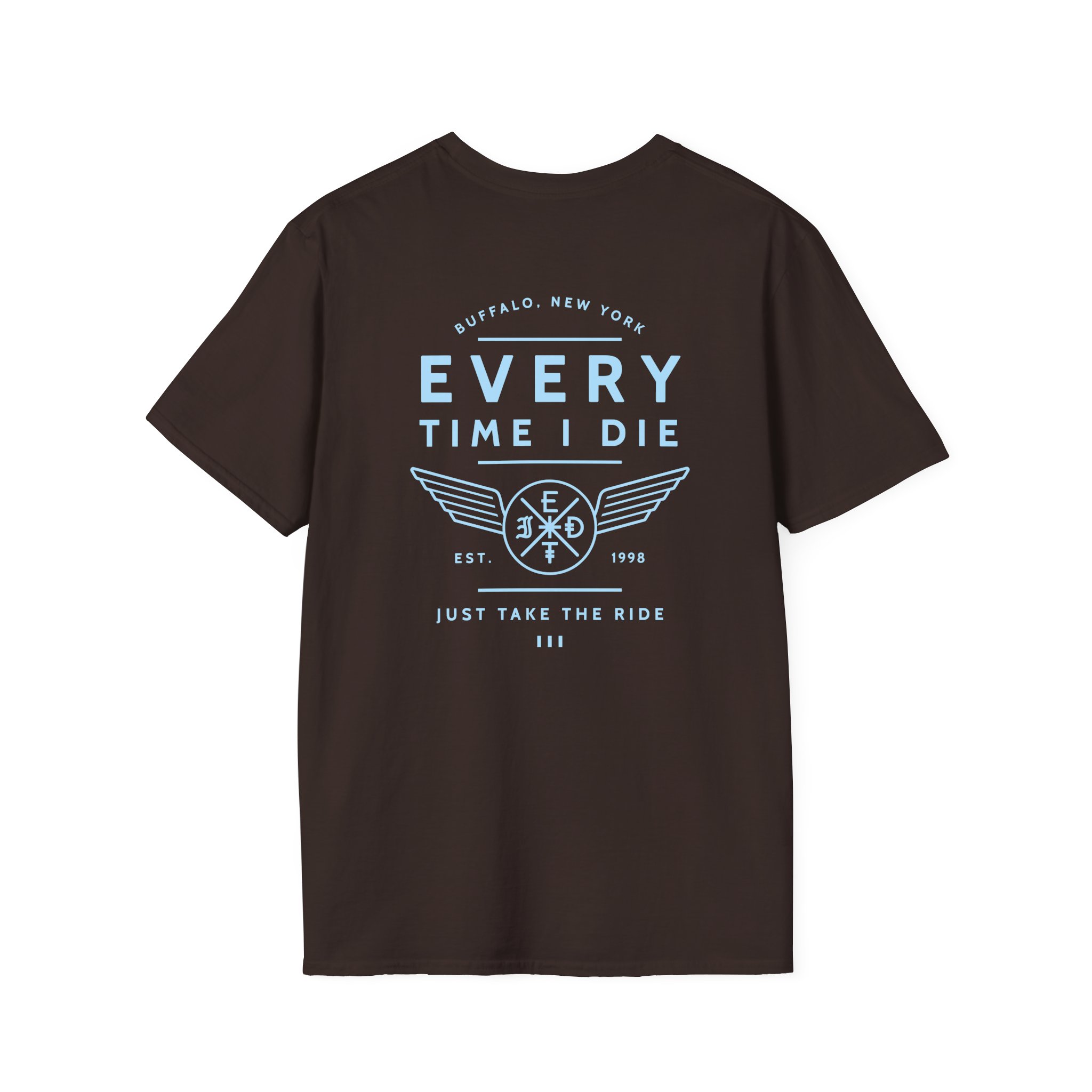 Every Time I Die Take the Ride Unisex Softstyle T-shirt