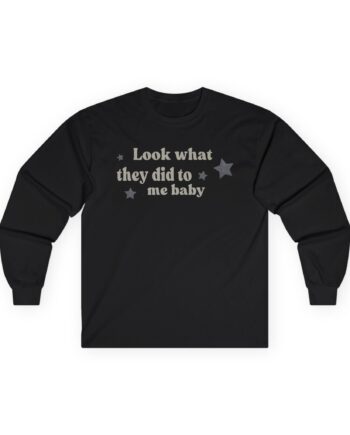 Daniel Caesar 2024 Look What They Did to Me Baby Unisex Ultra Cotton Long Sleeve Tee