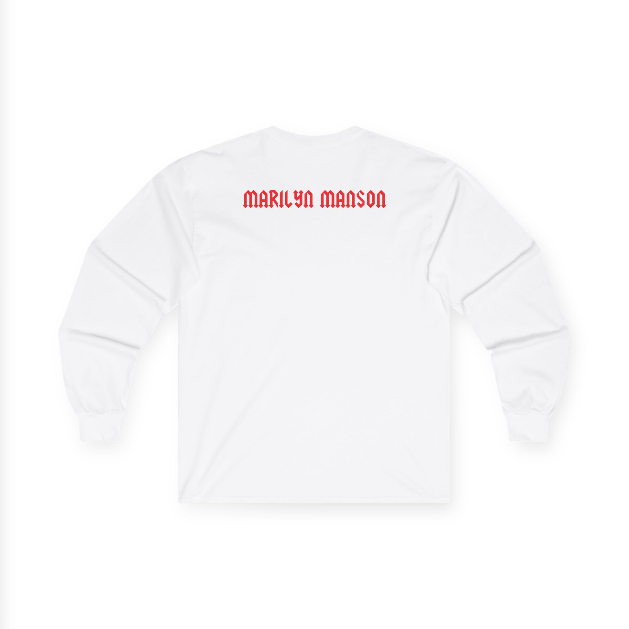 Marilyn Manson Little Cross Photo Unisex Ultra Cotton Long Sleeve Tee