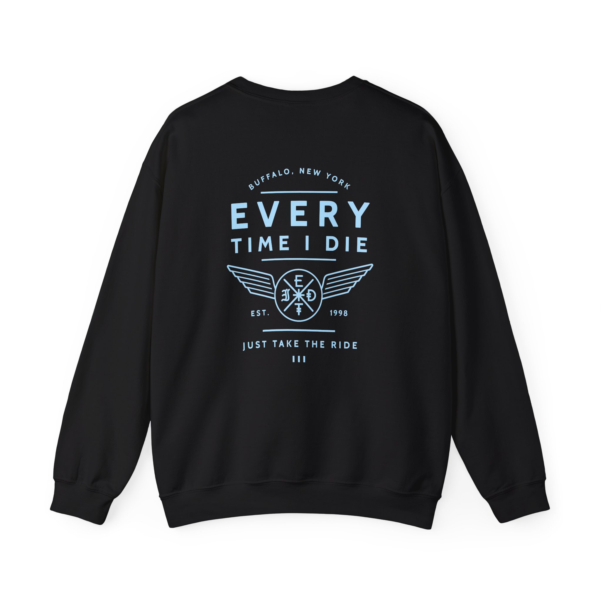 Every Time I Die Take the Ride Unisex Heavy Blend Crewneck Sweatshirt