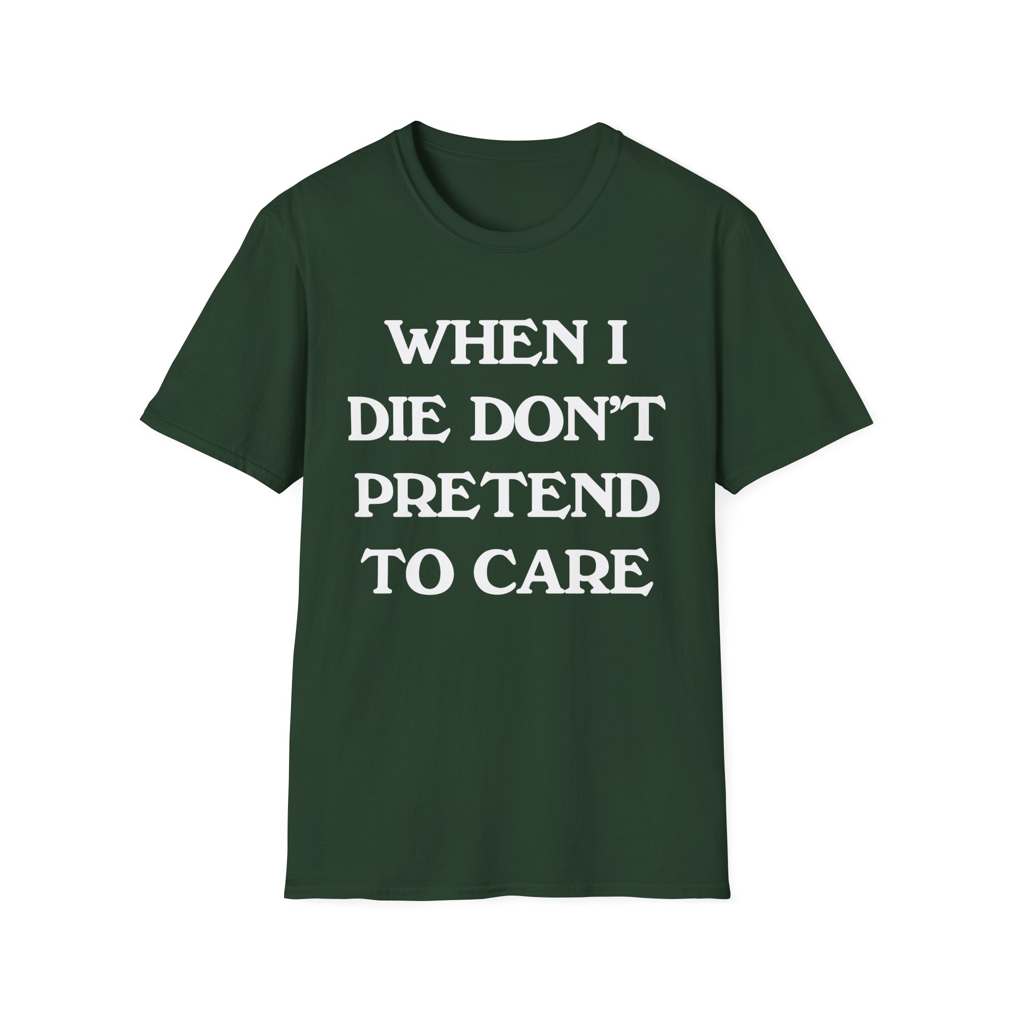 Tierra Whack When I Die Don't Pretend to Care Unisex Softstyle T-Shirt